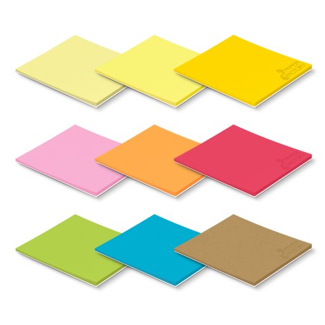 Coloured Sticky Pad 70 x 75mm - 25 Sheets - Image 4