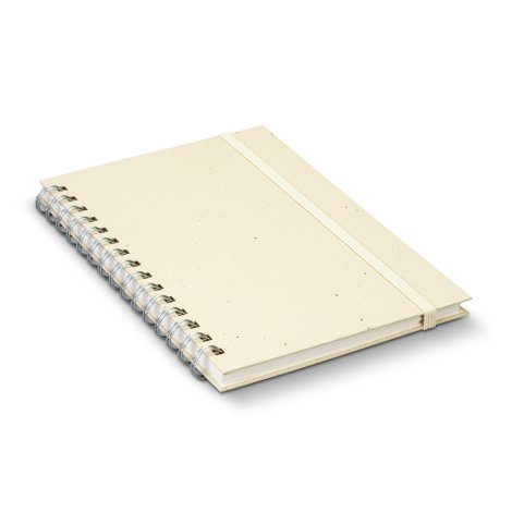 Terra Recycled Paper Spiral Notebook - Image 3