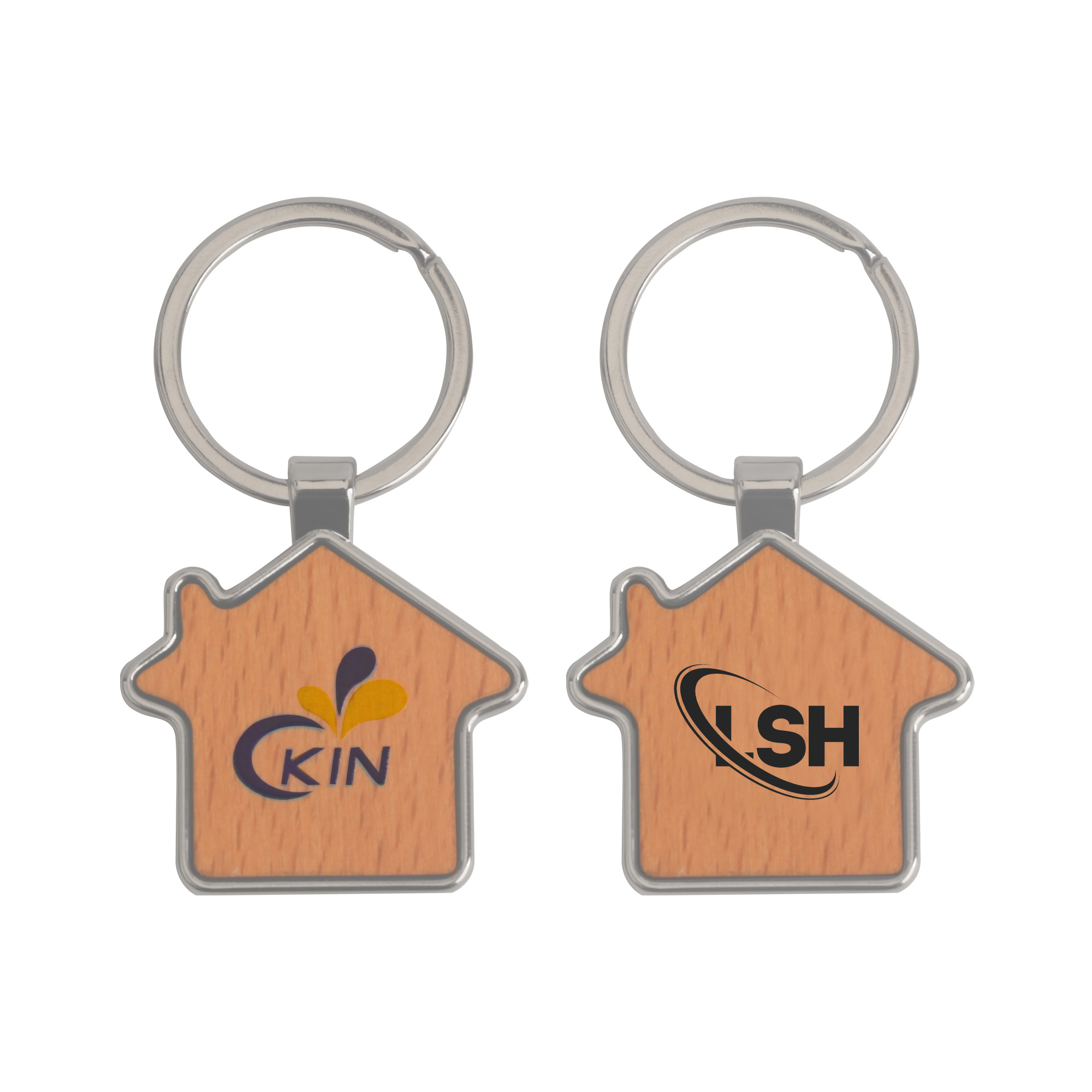House Wooden Keyring - Image 4