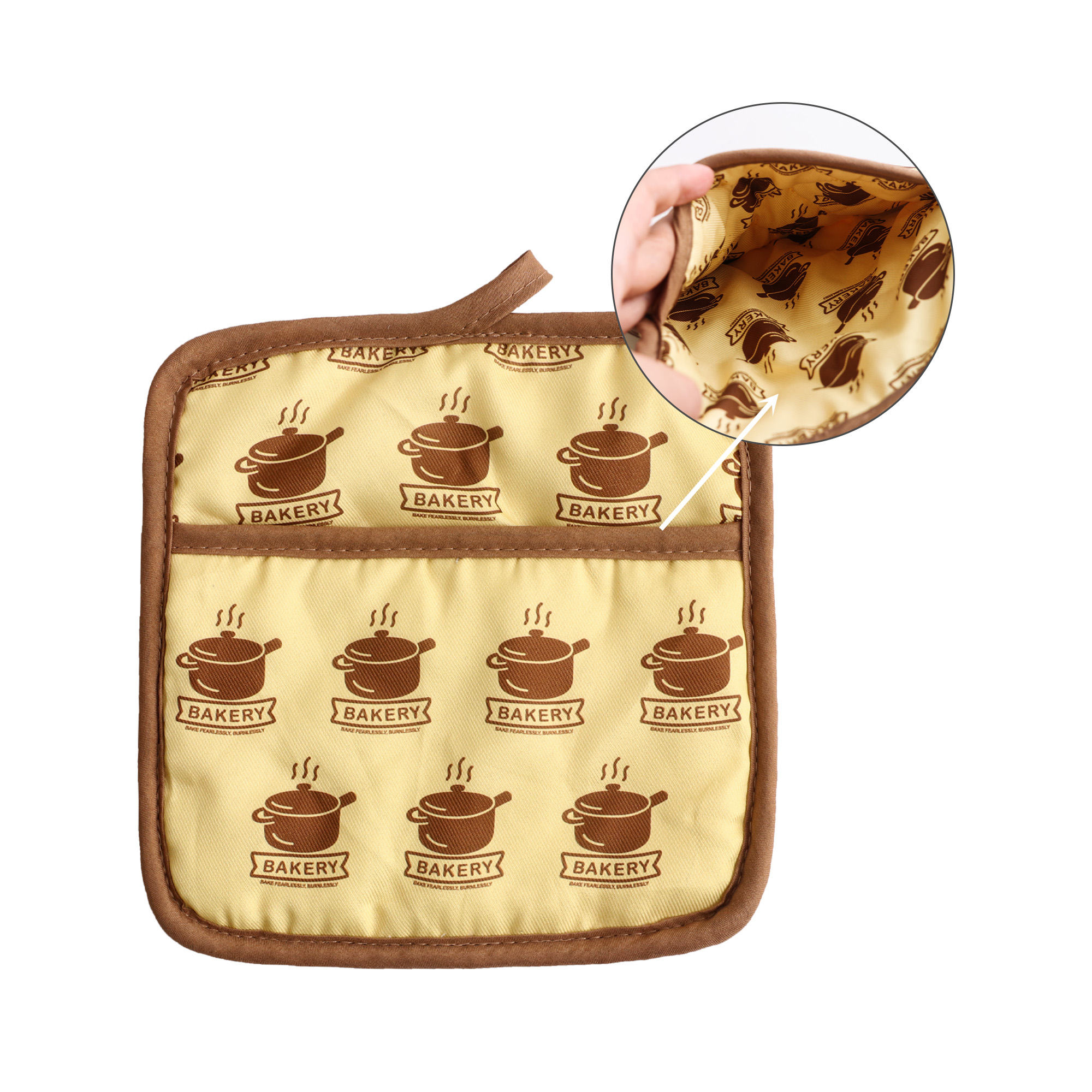 Large Quilted Pot Holder - Image 5