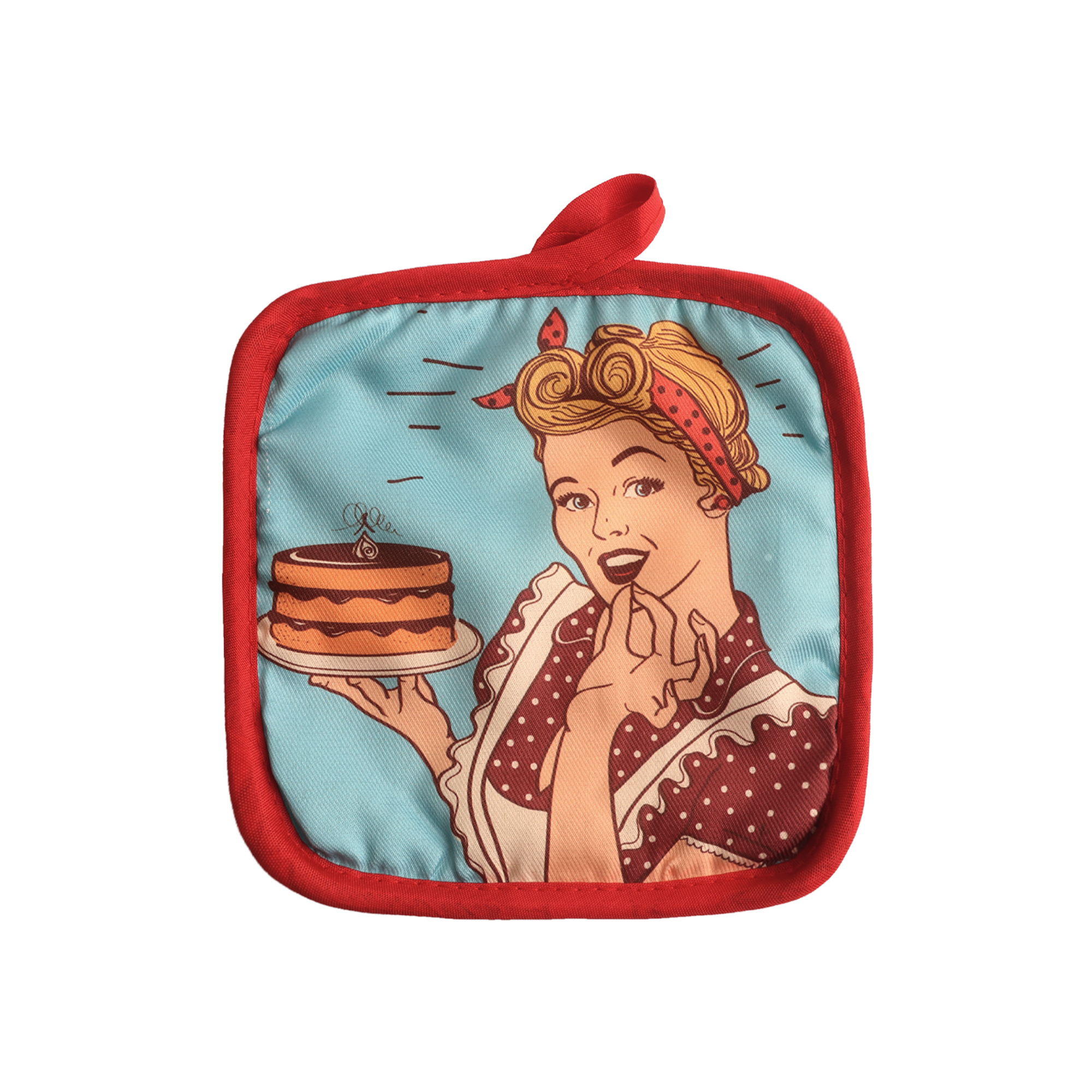Medium Quilted Pot Holder - Image 2