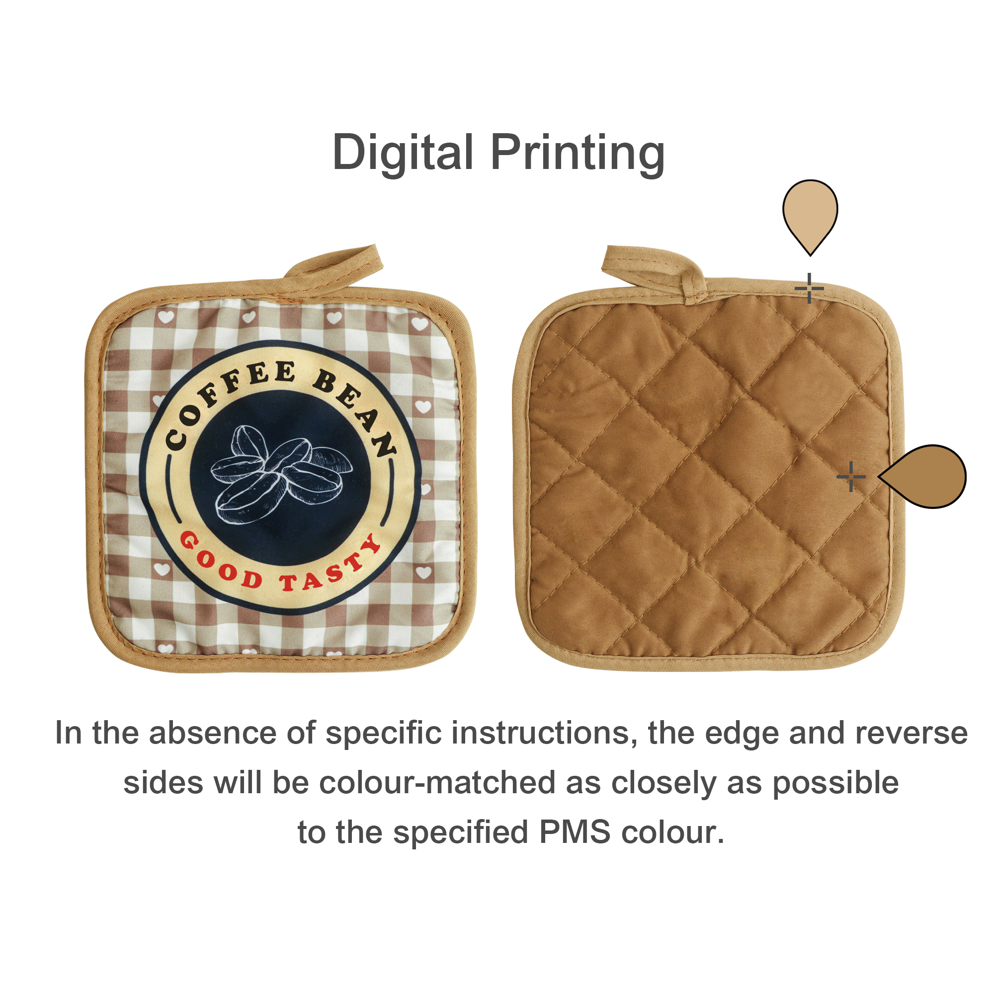 Medium Quilted Pot Holder - Image 4