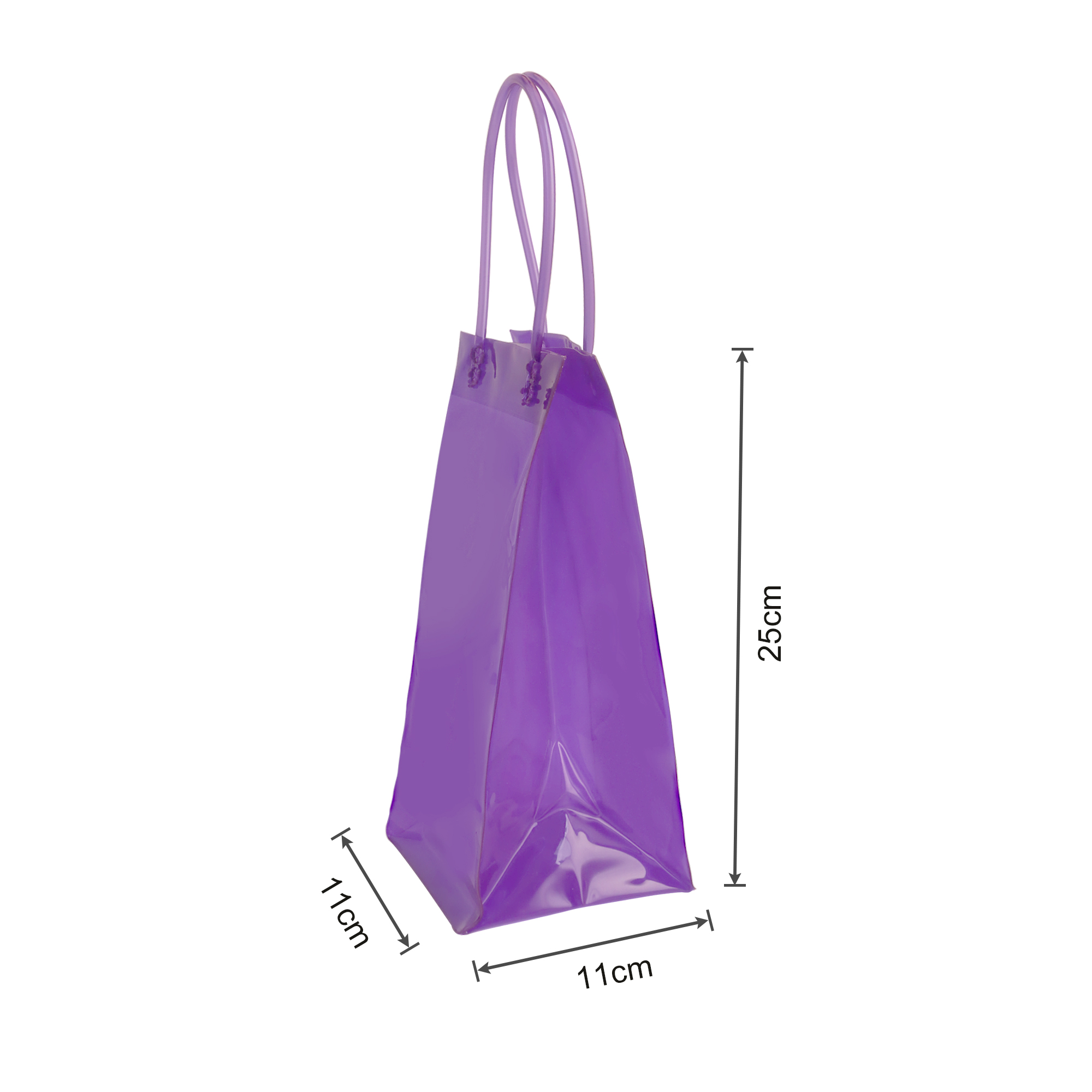 PVC Clear Wine Ice Tote Bag - Image 7