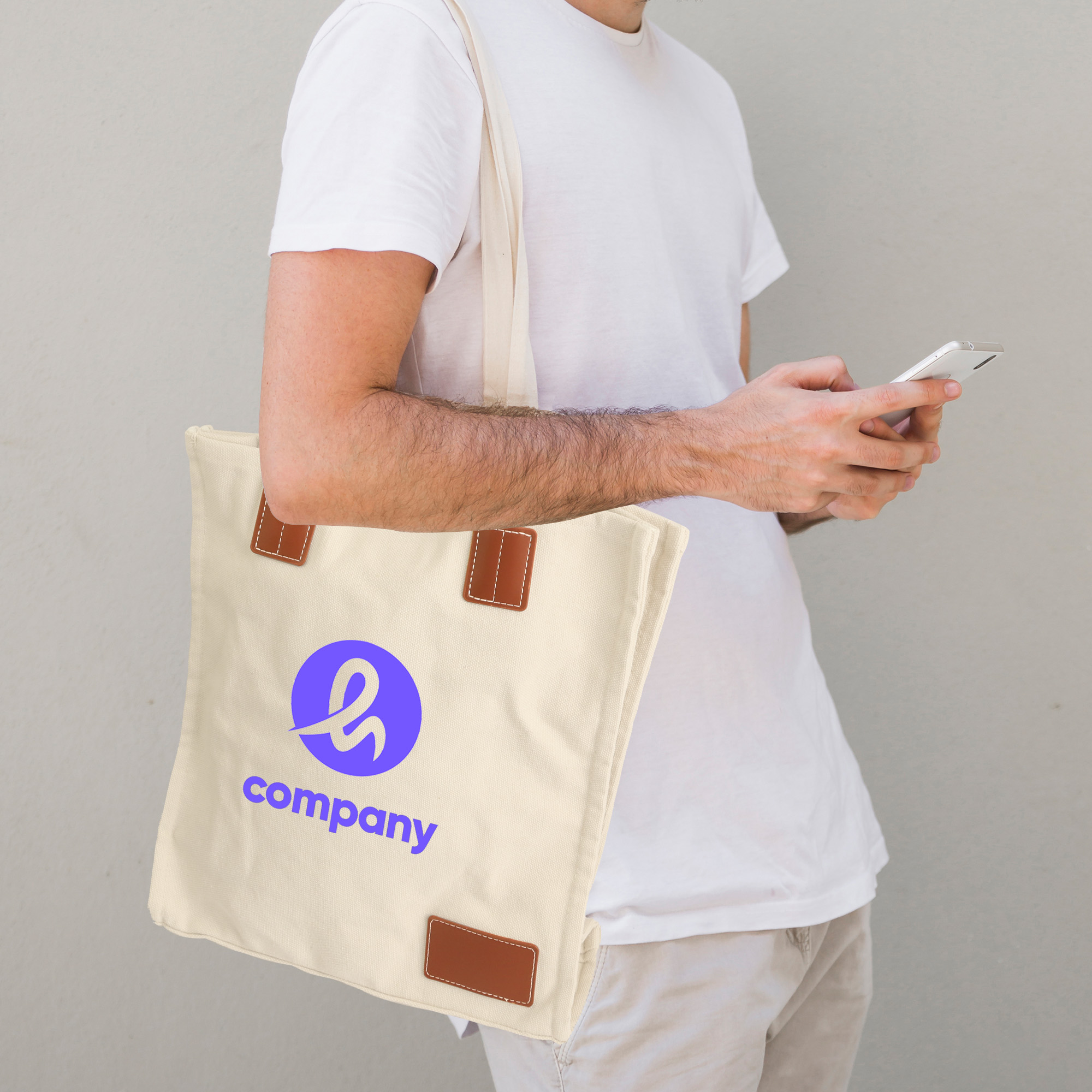 450gsm Canvas Bag With Magnetic Snap - Image 7