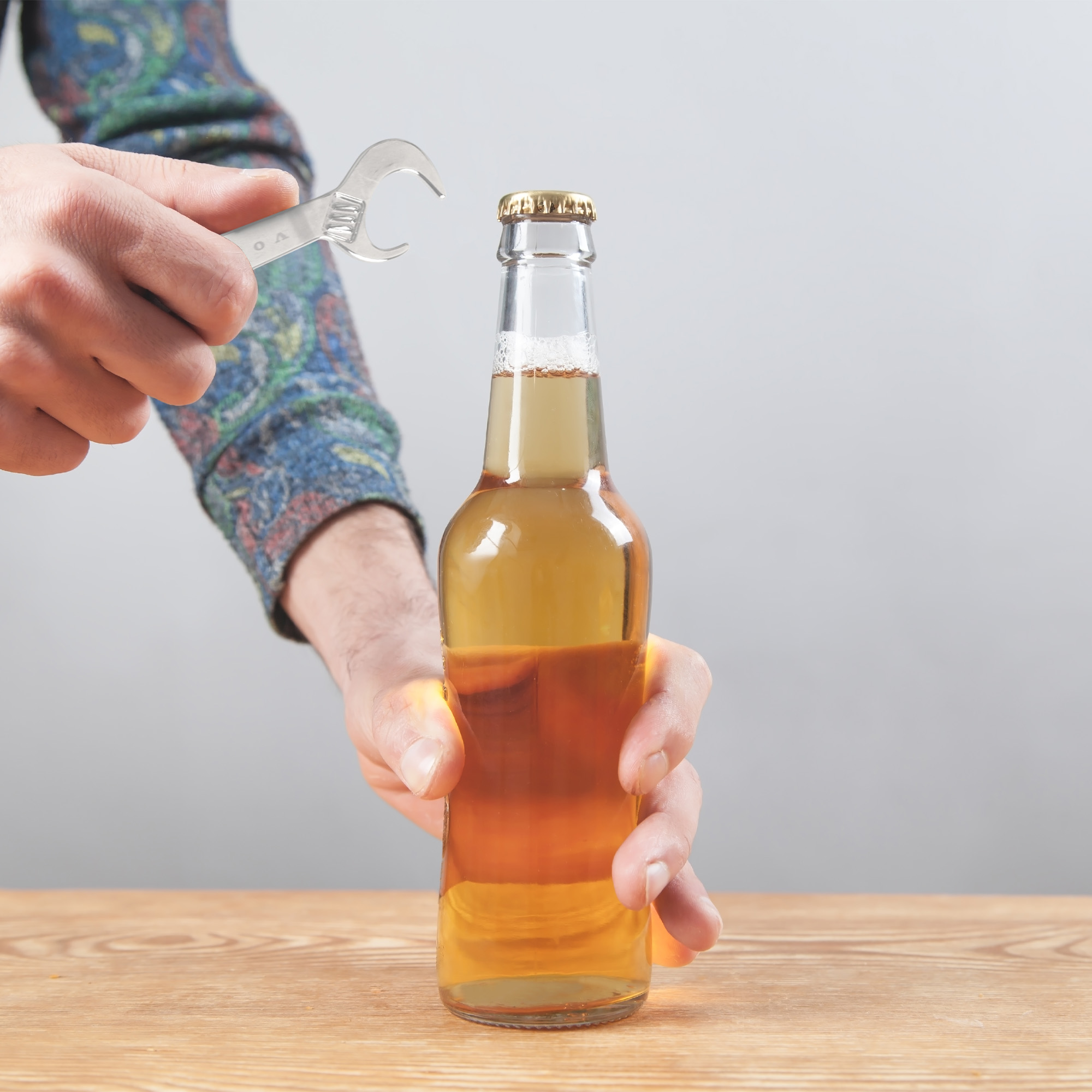 Wrench Metal Keyring Bottle Opener - Image 6