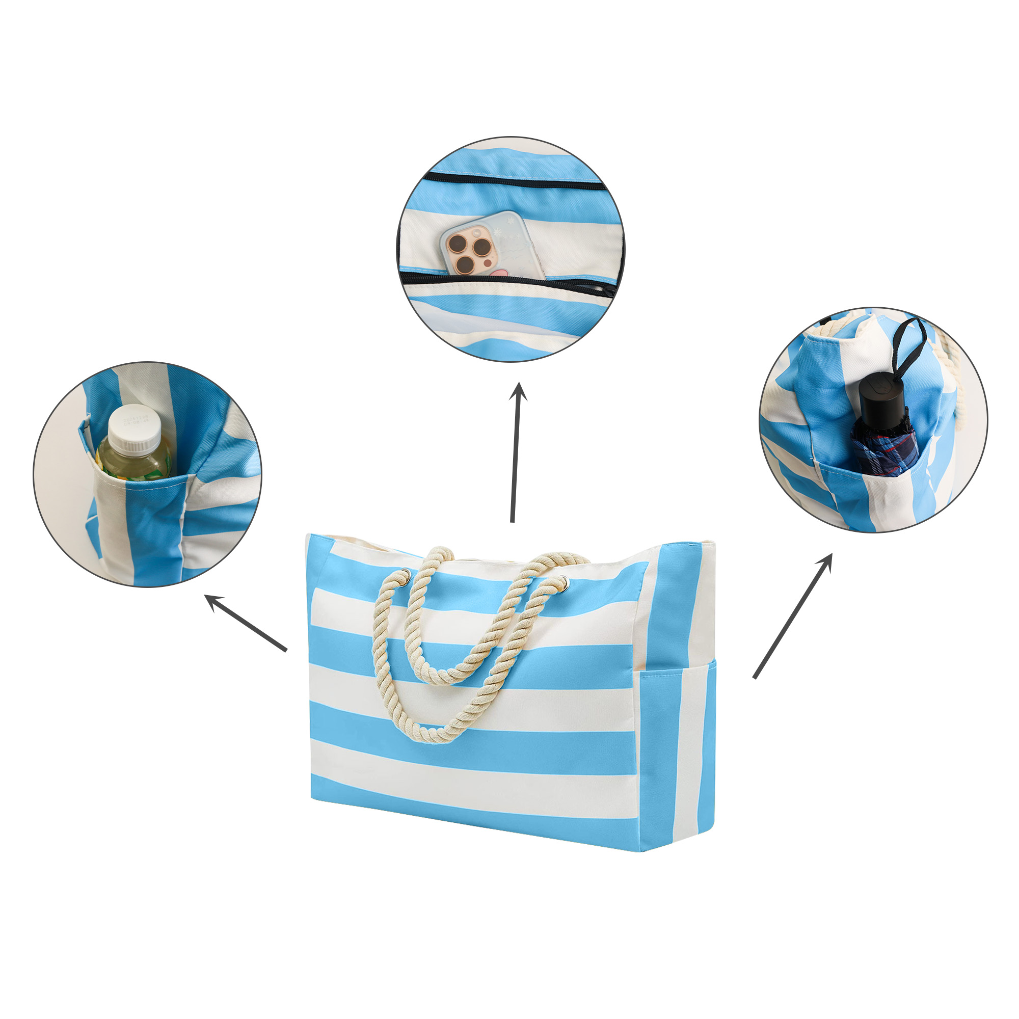 Carrier Storage Beach Bag - Image 11