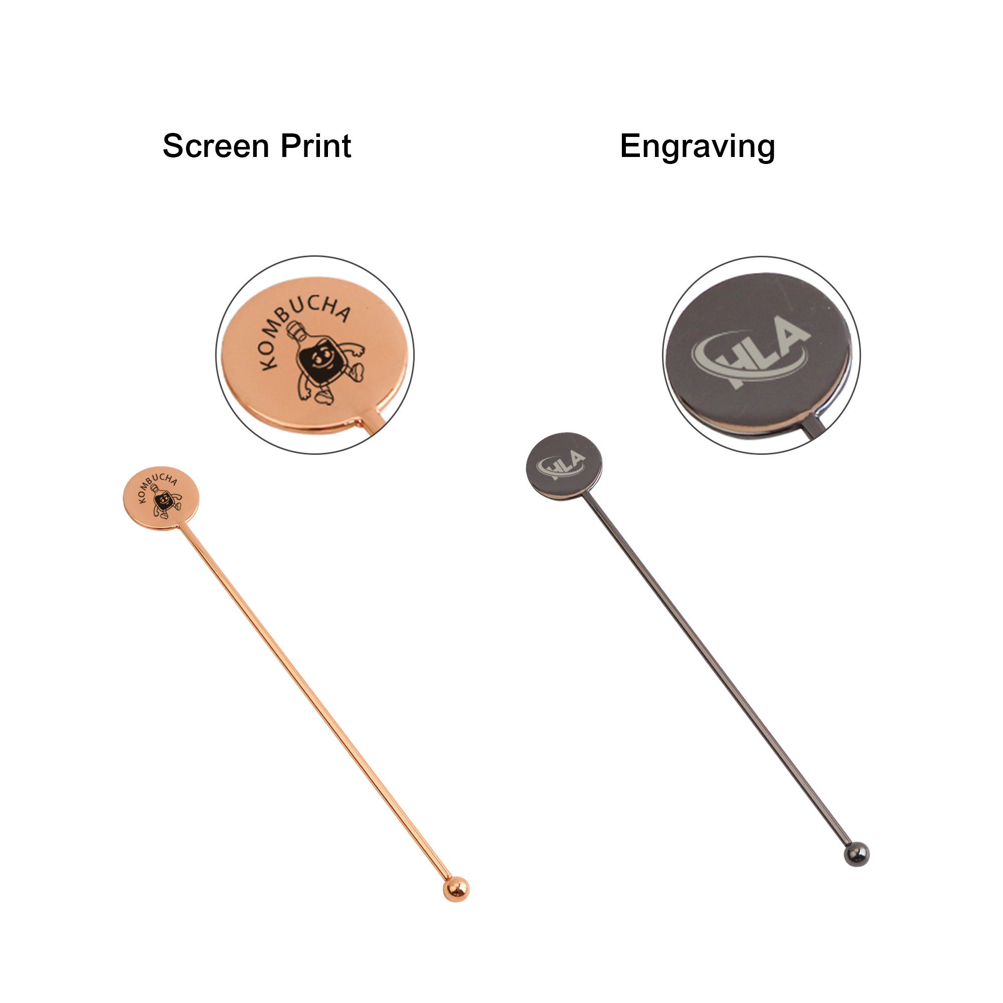 Stainless Steel Cocktail Drink Stirrer - Image 7