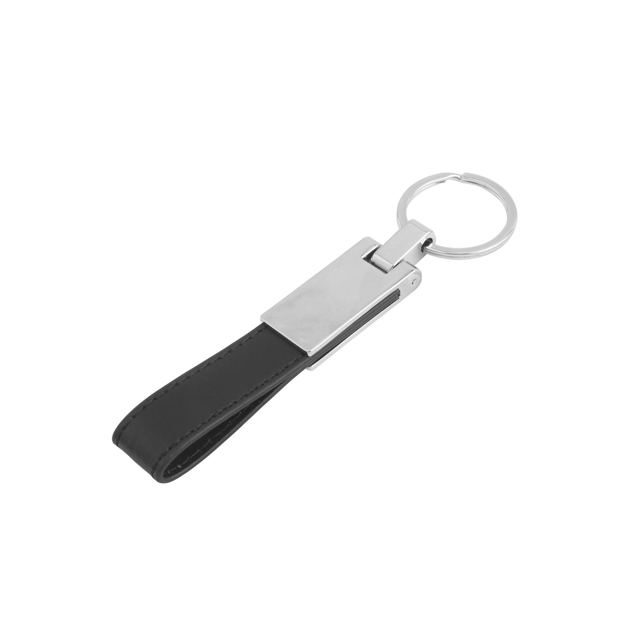 PU Leather Metal Keyring B - Image 2