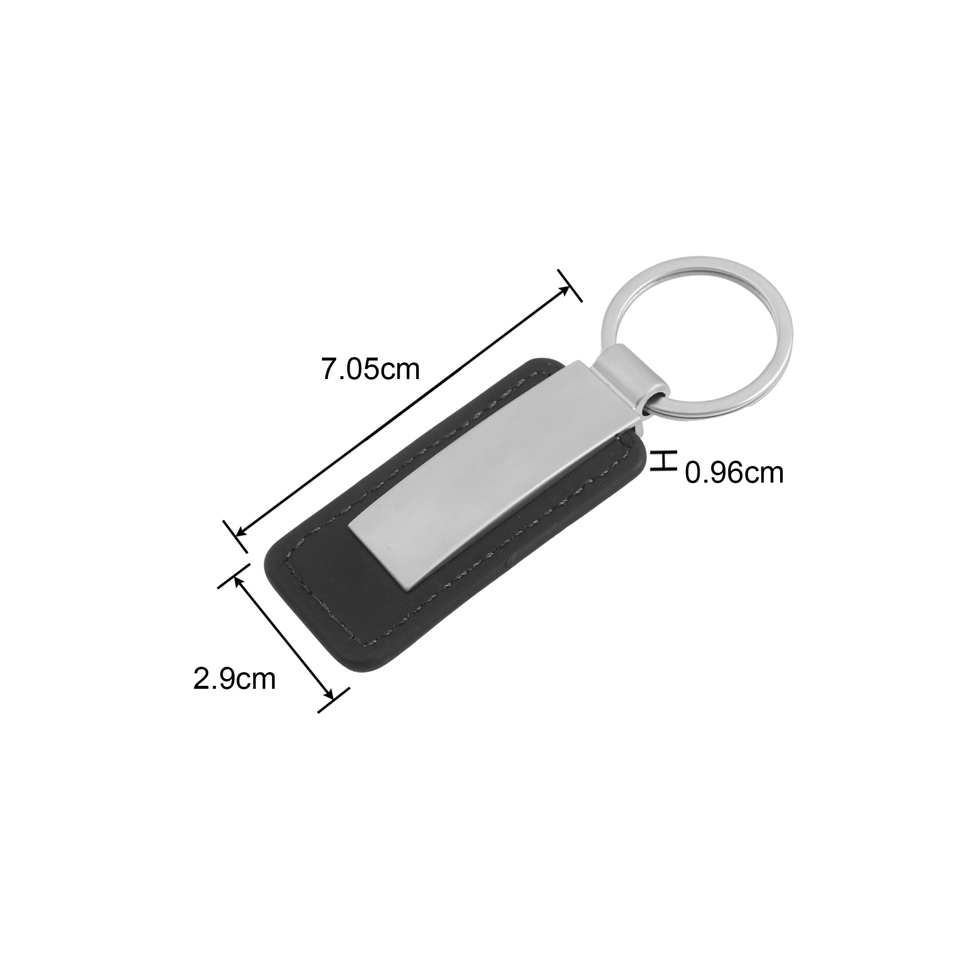 PU Leather Metal Keyring A - Image 5