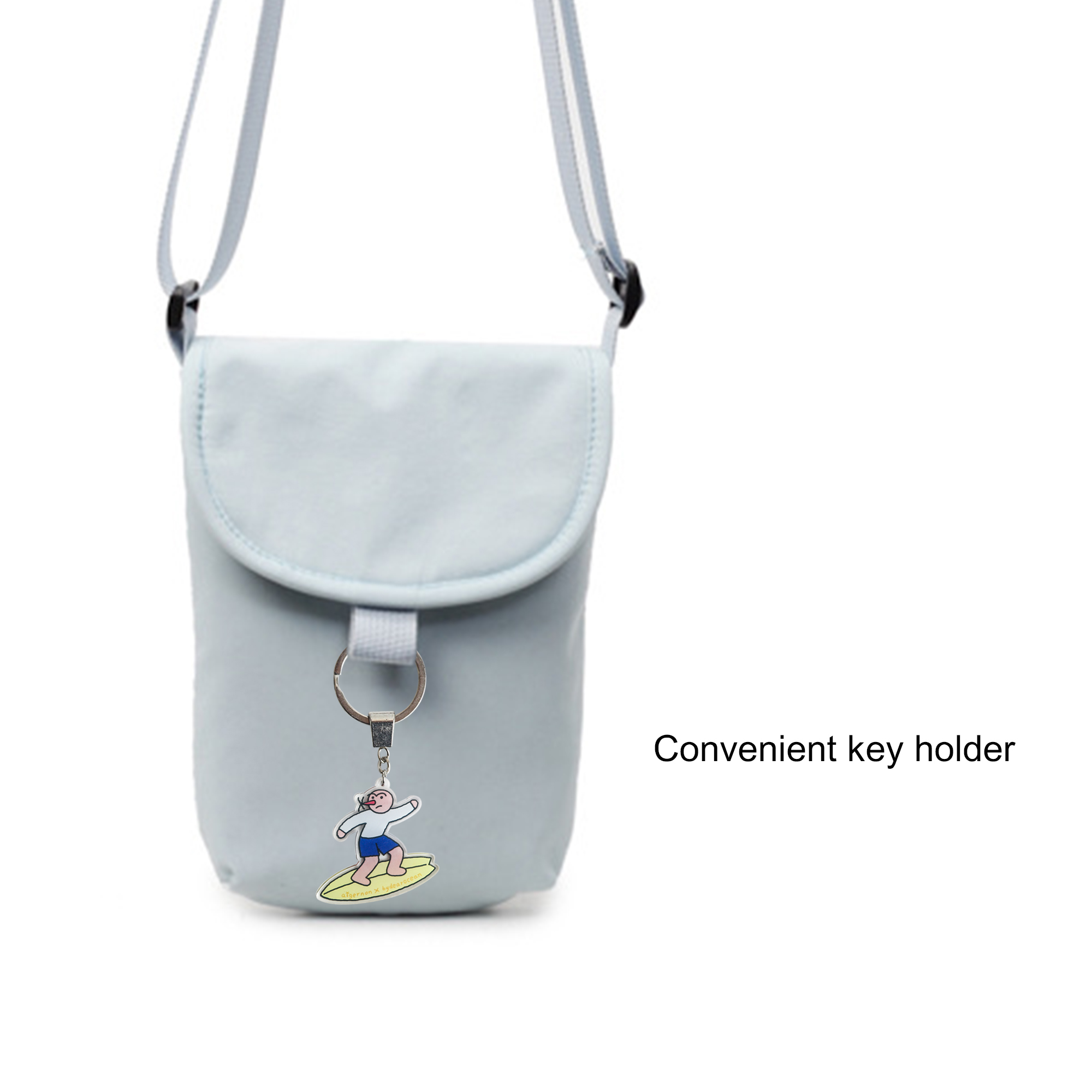 Small Size Canvas Shoulder Bag - Image 12