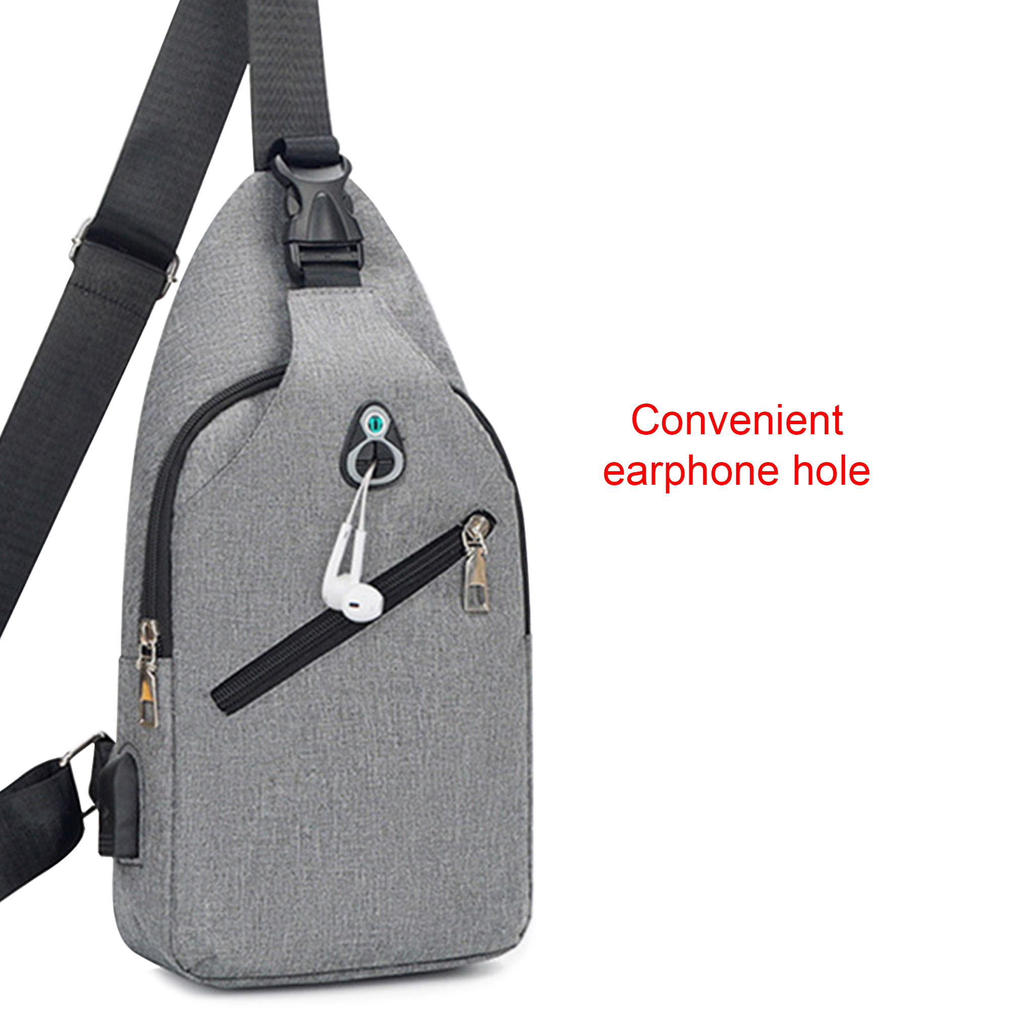 Travel Sling Chest Bag - Image 9