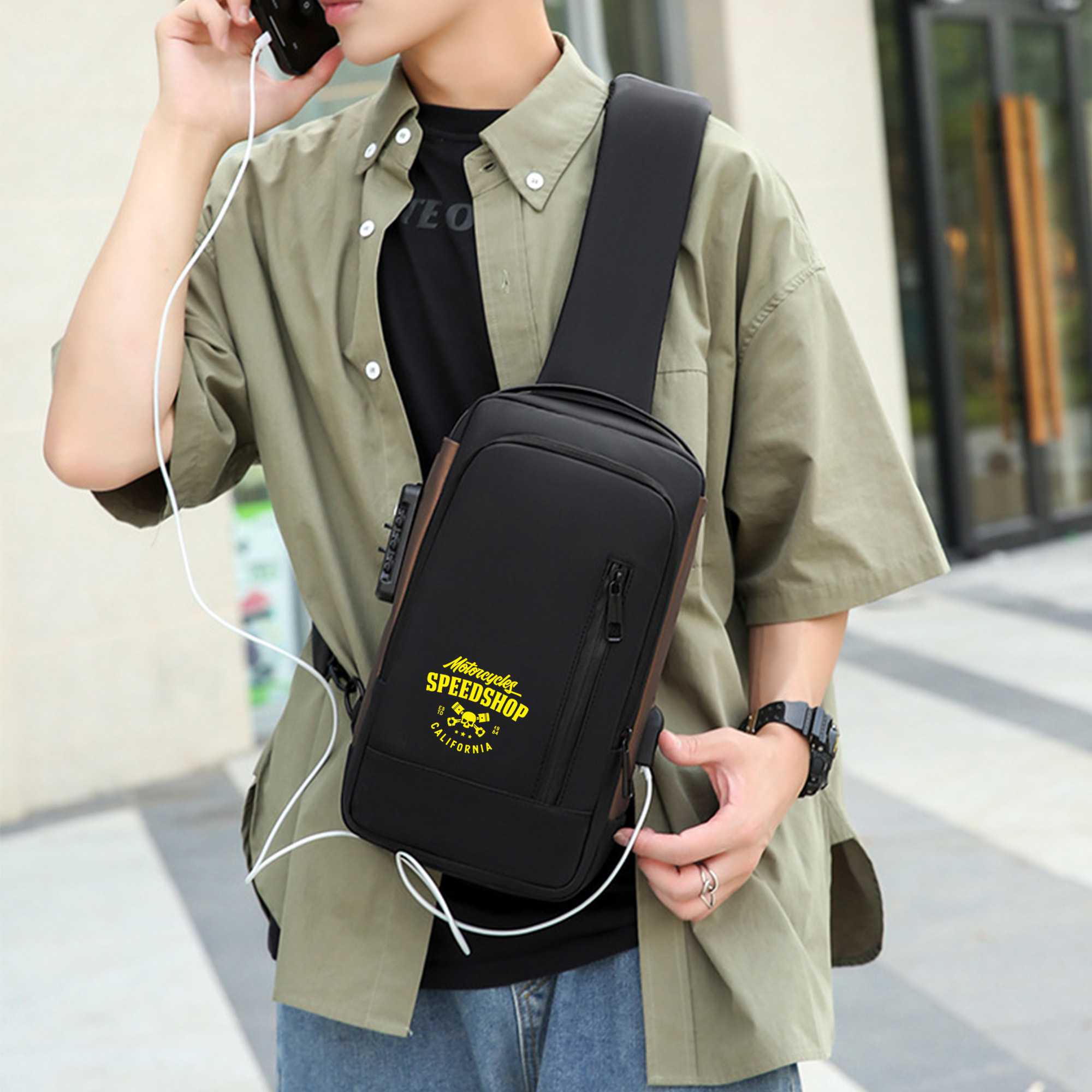 Anti-Theft Sling Bag - Image 11