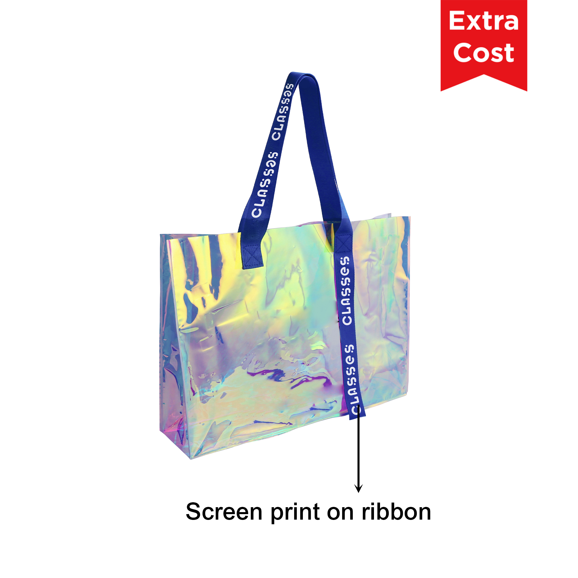 Colorful Transparent PVC Tote Bag - Image 9