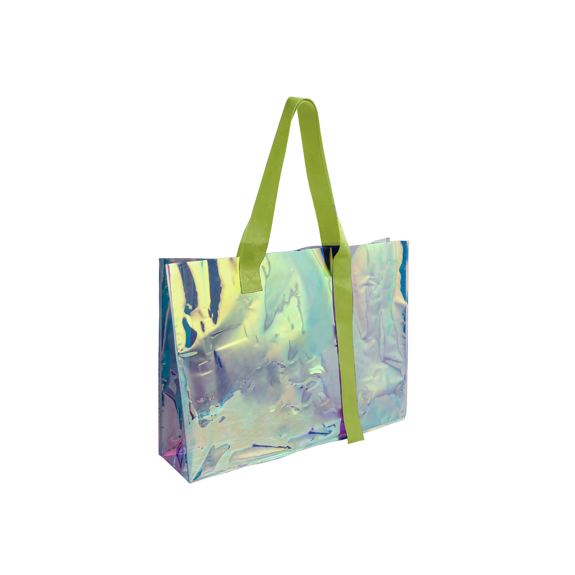 Colorful Transparent PVC Tote Bag - Image 4
