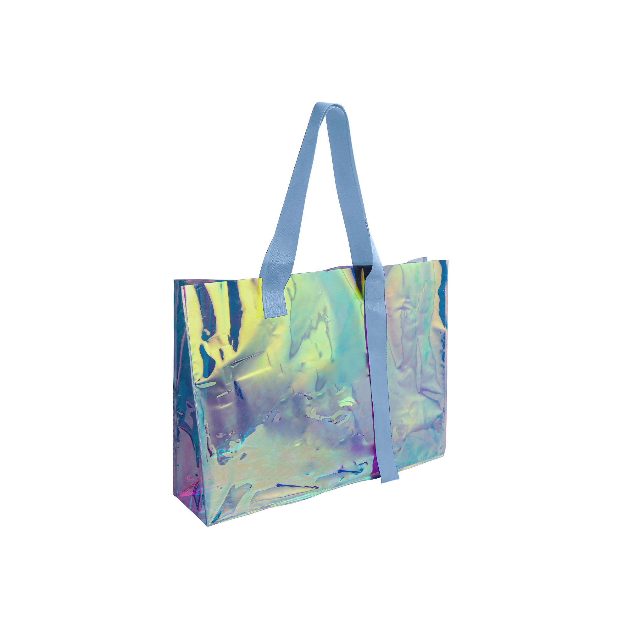 Colorful Transparent PVC Tote Bag - Image 3
