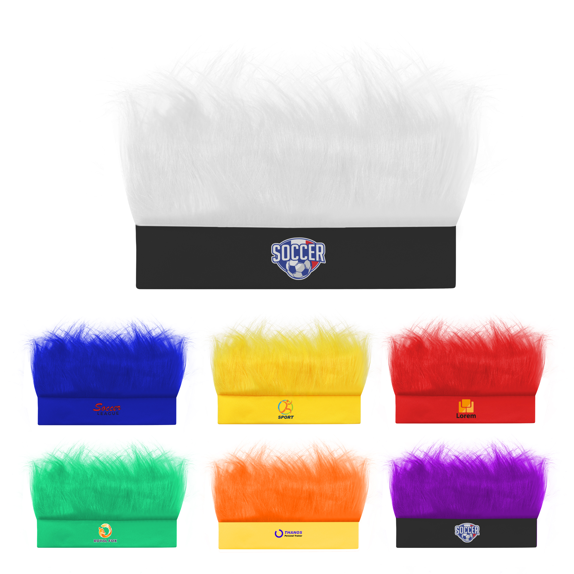 Solid Headband Wig