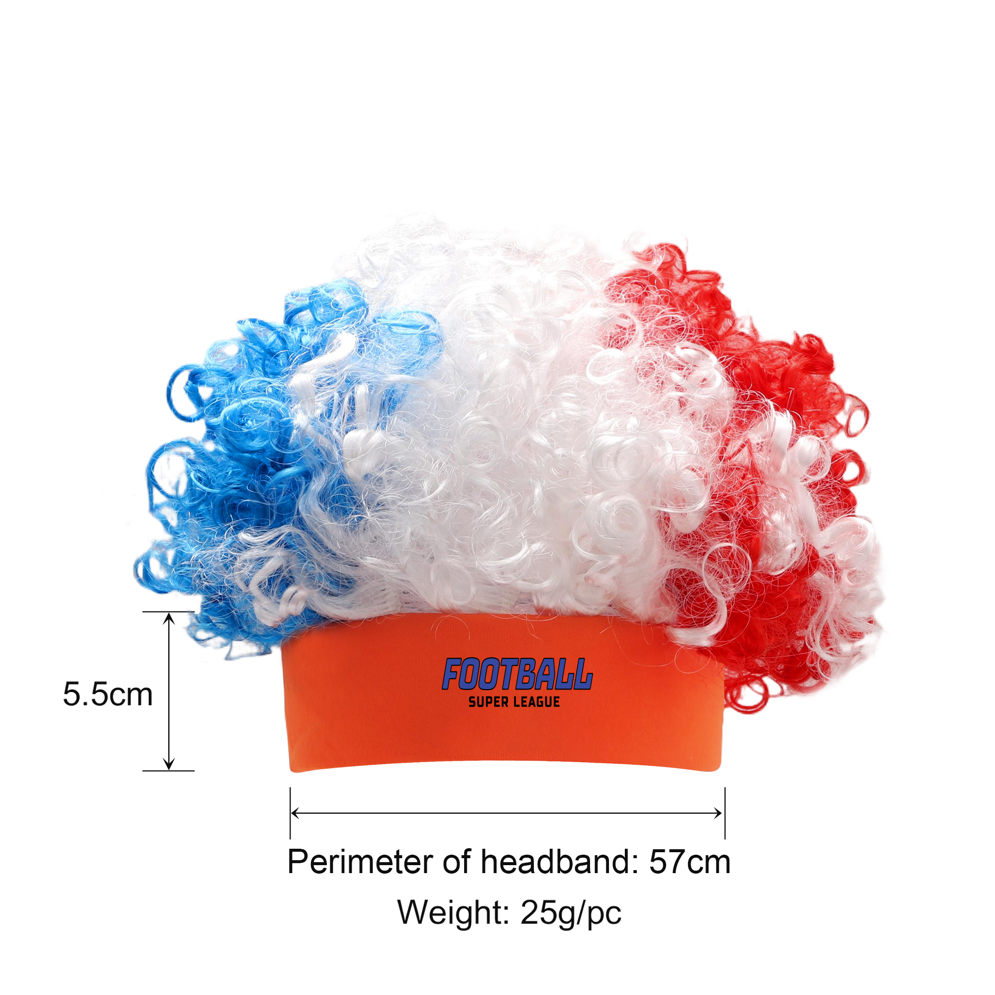 3 Colors Afro Headband Wig - Image 11