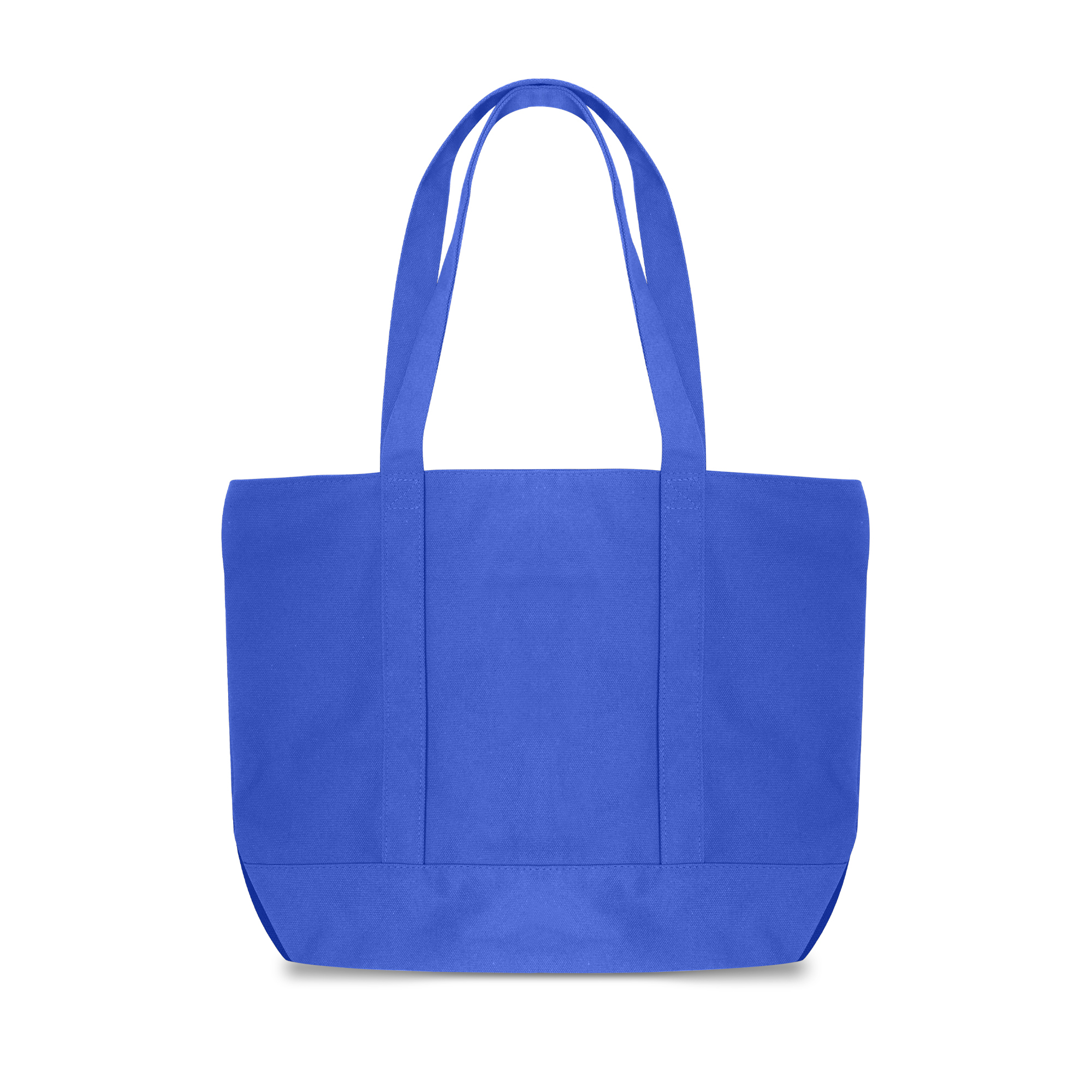 Canvas Zippered Tote Shoulder Bag - Image 8