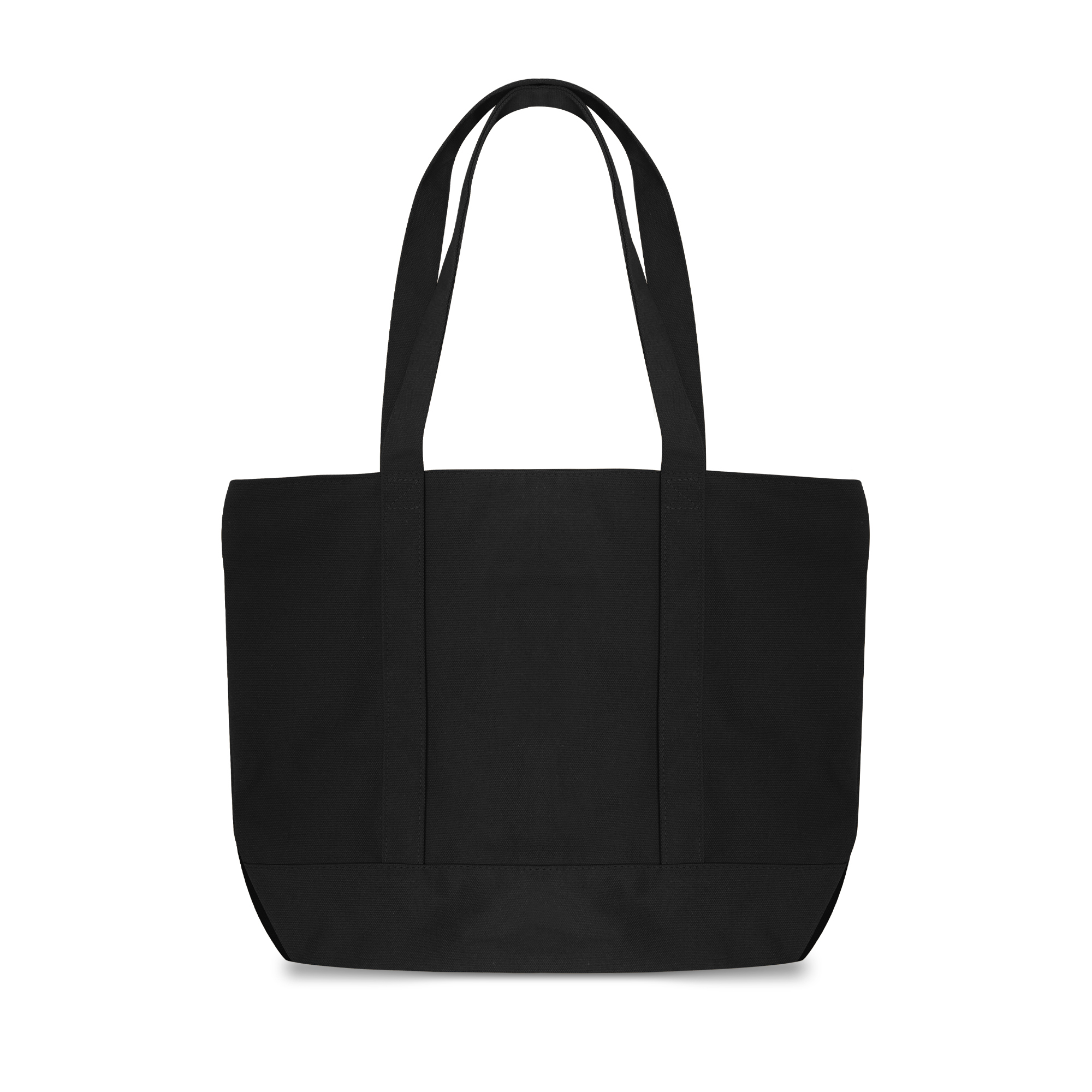 Canvas Zippered Tote Shoulder Bag - Image 6