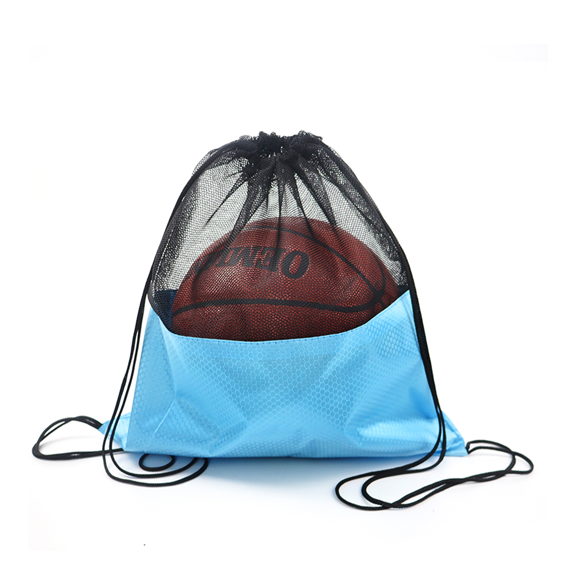 Drawstring Mesh Backpack - Image 5