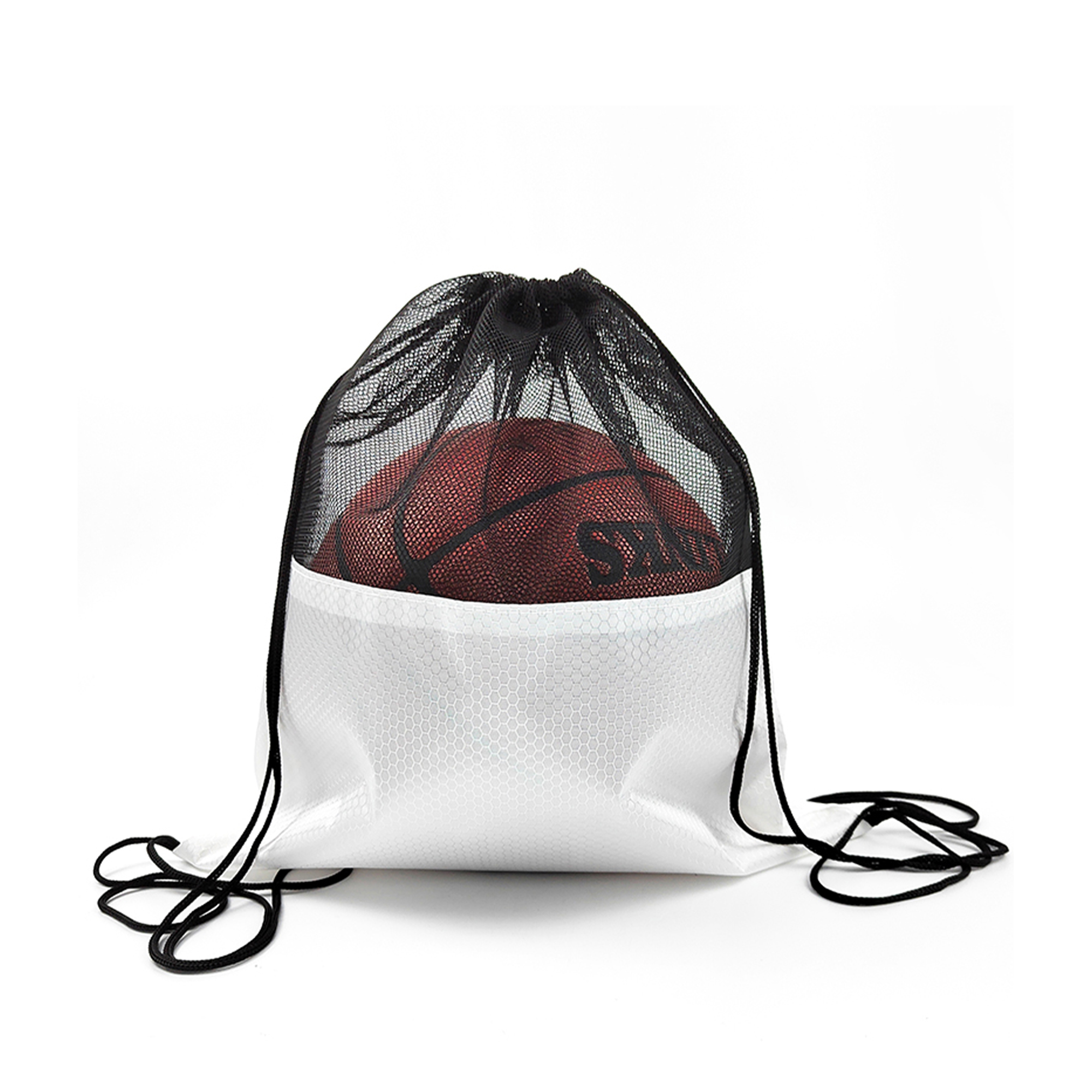 Drawstring Mesh Backpack - Image 11