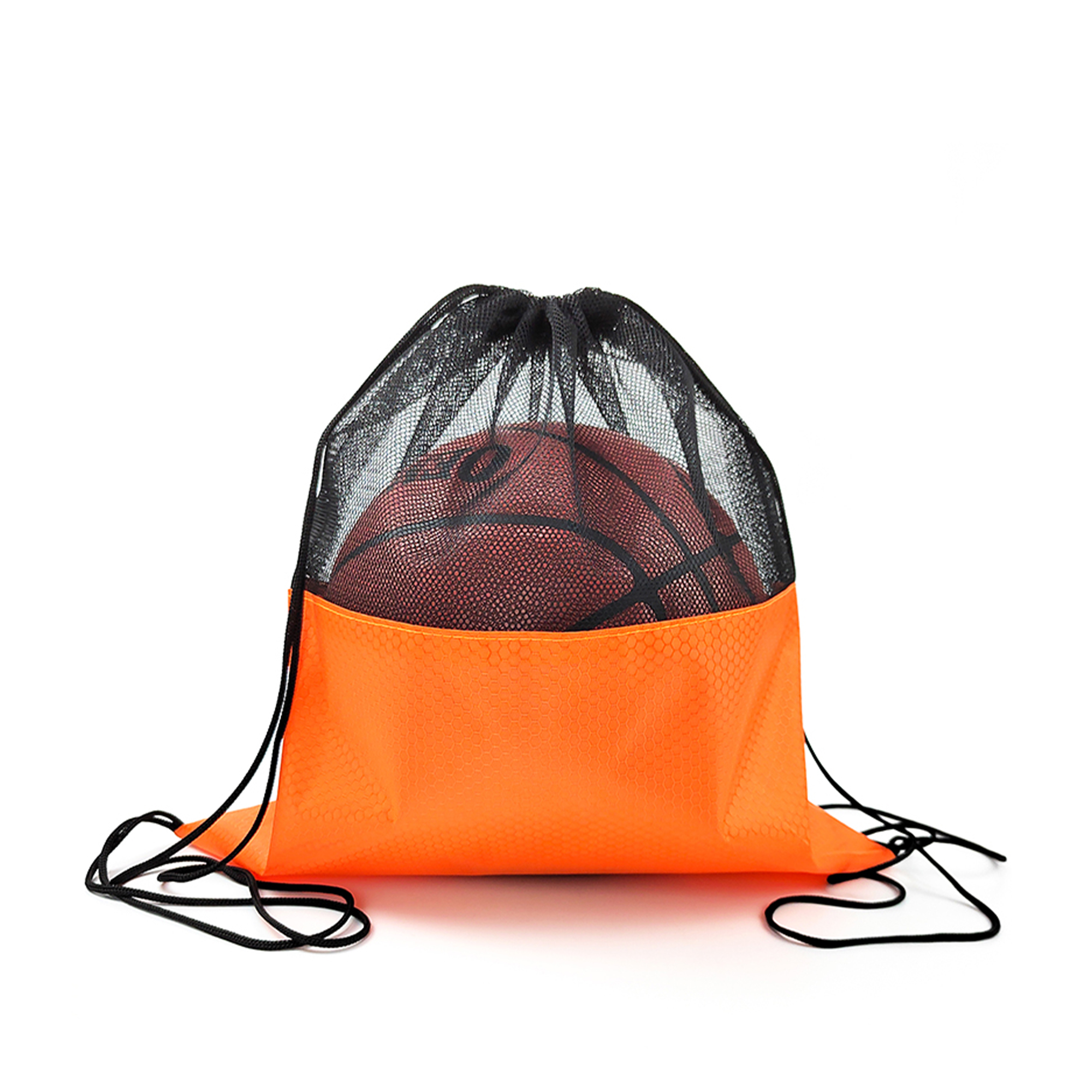 Drawstring Mesh Backpack - Image 2