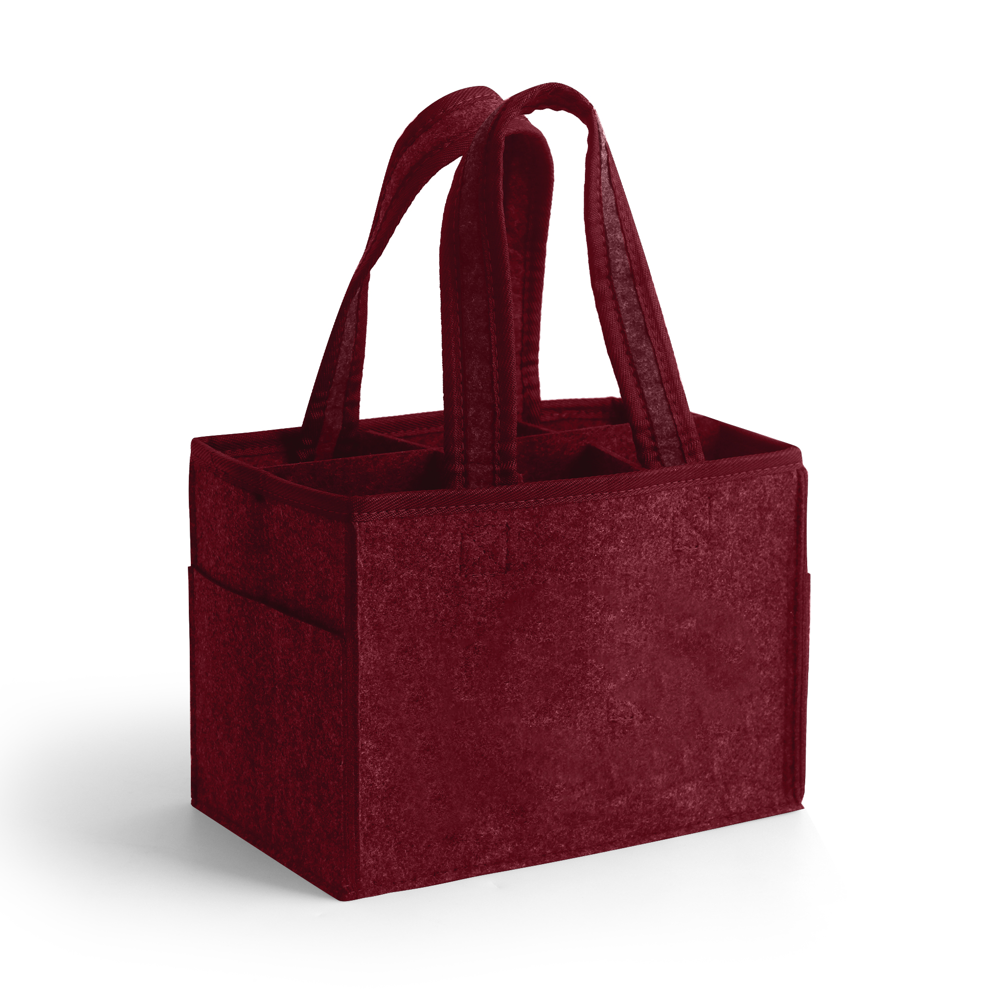Felt Wine Tote Bag - Image 3