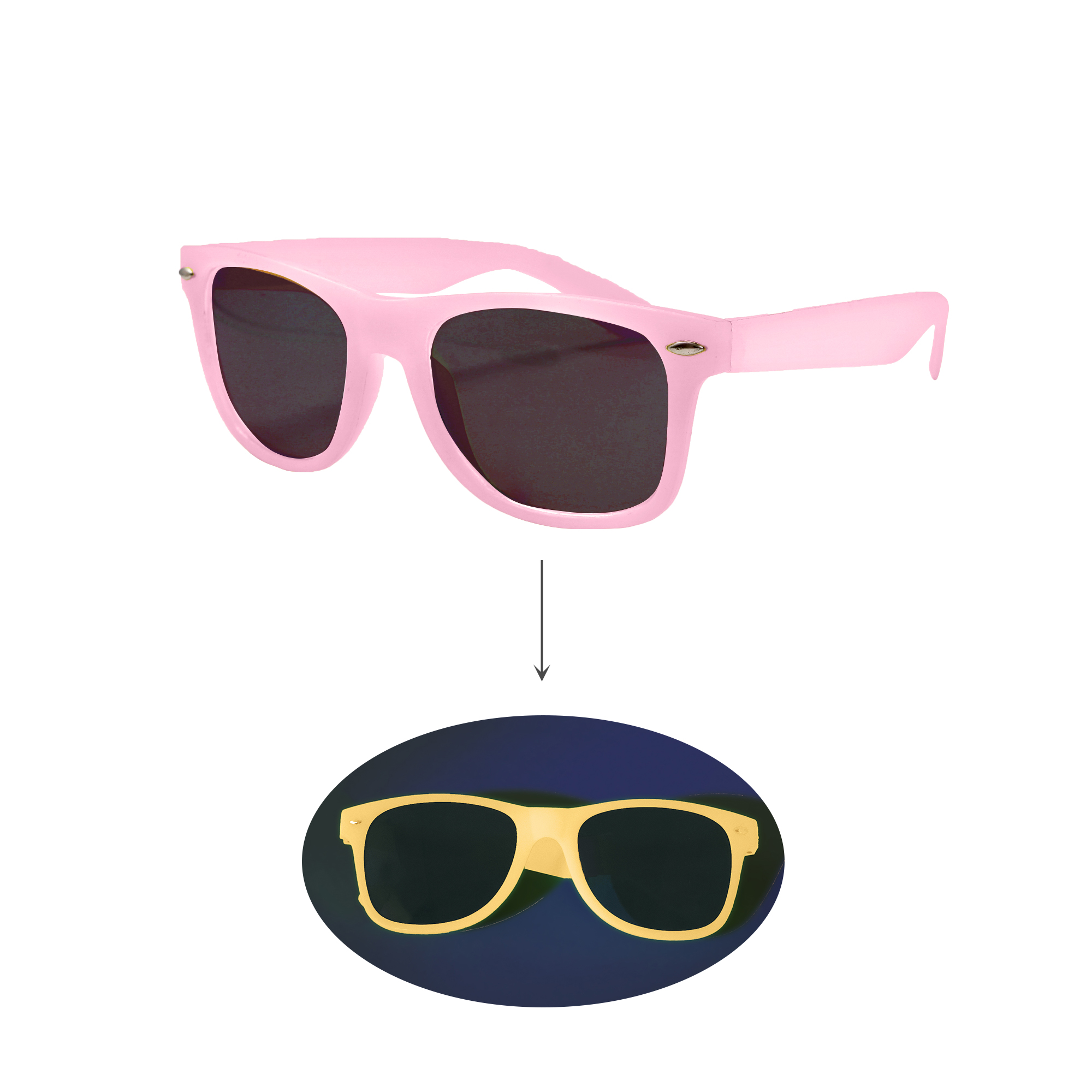 Glow in the Dark Sunglasses - Image 2