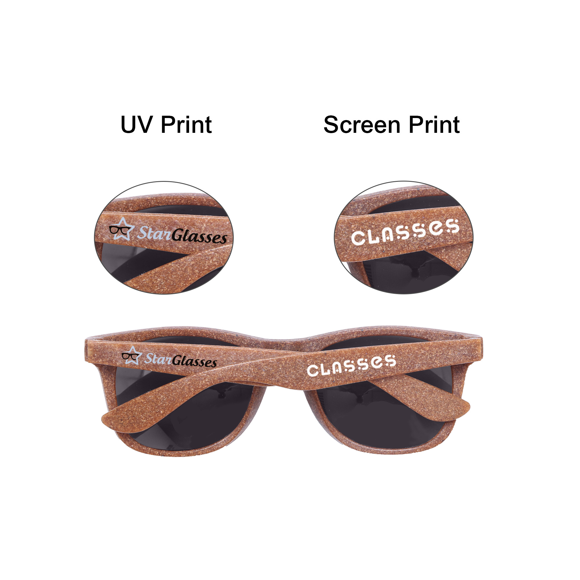 Coffee Fibre Sunglasses - Image 4