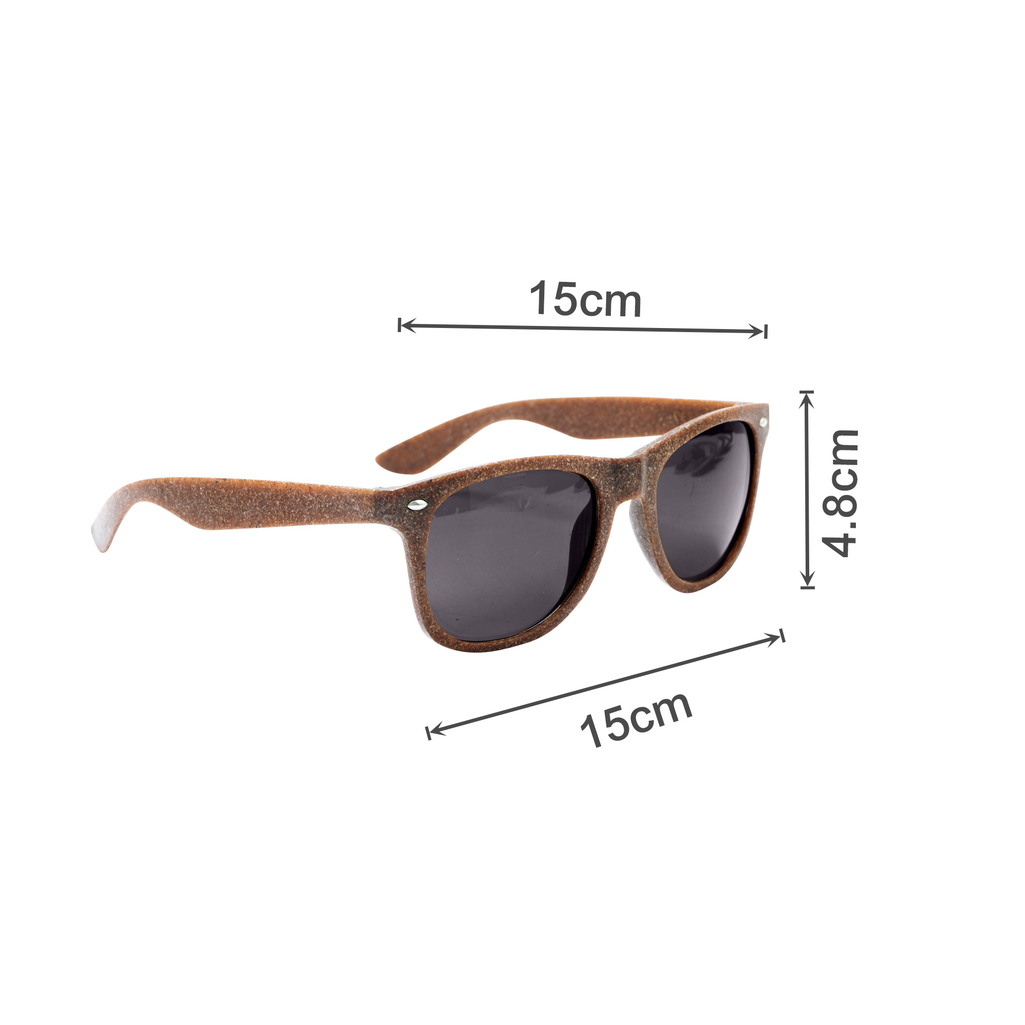 Coffee Fibre Sunglasses - Image 3