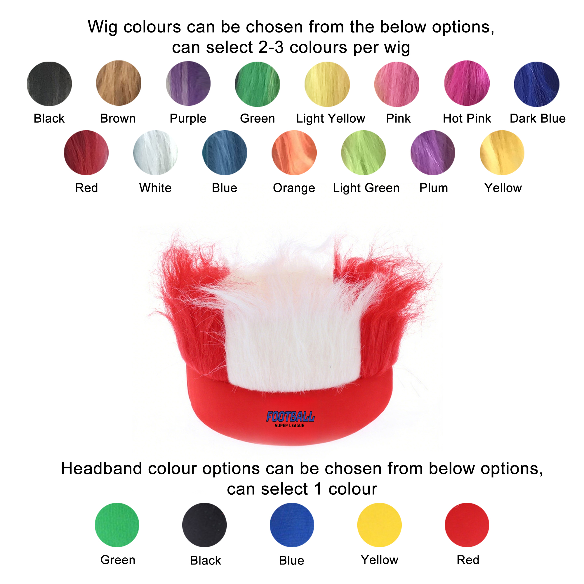 3 Colors Headband Wig - Image 7