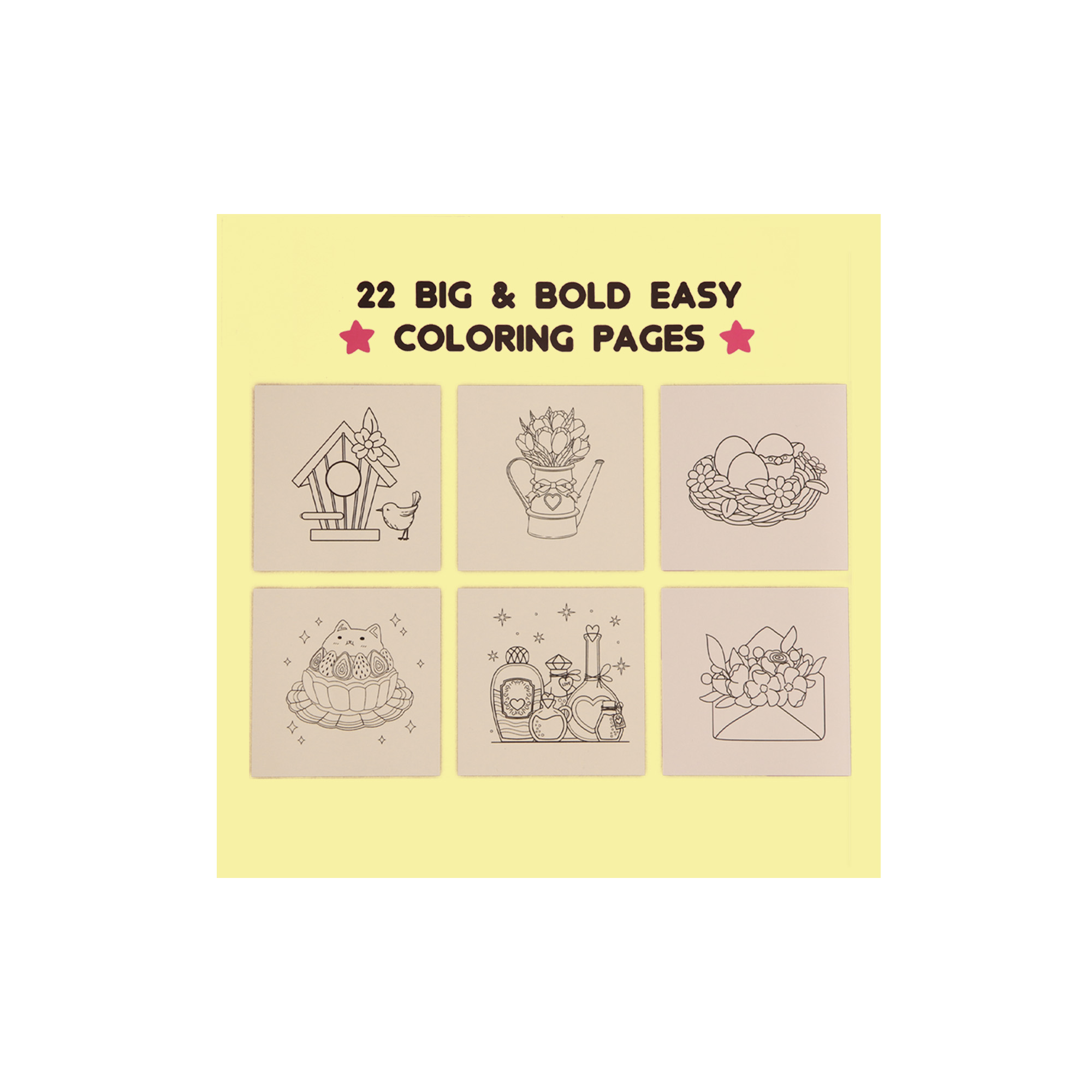 14x14cm Custom Colouring Books - Image 3