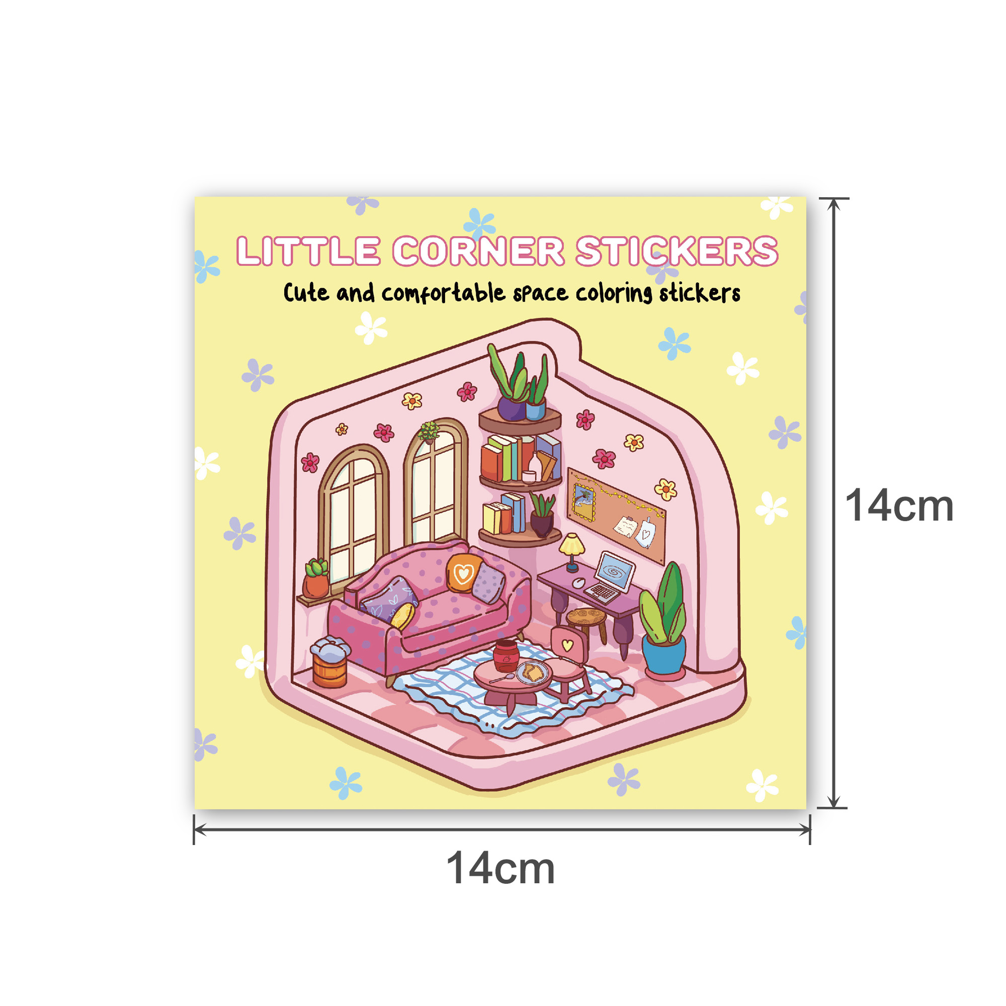 14x14cm Custom Colouring Books - Image 2