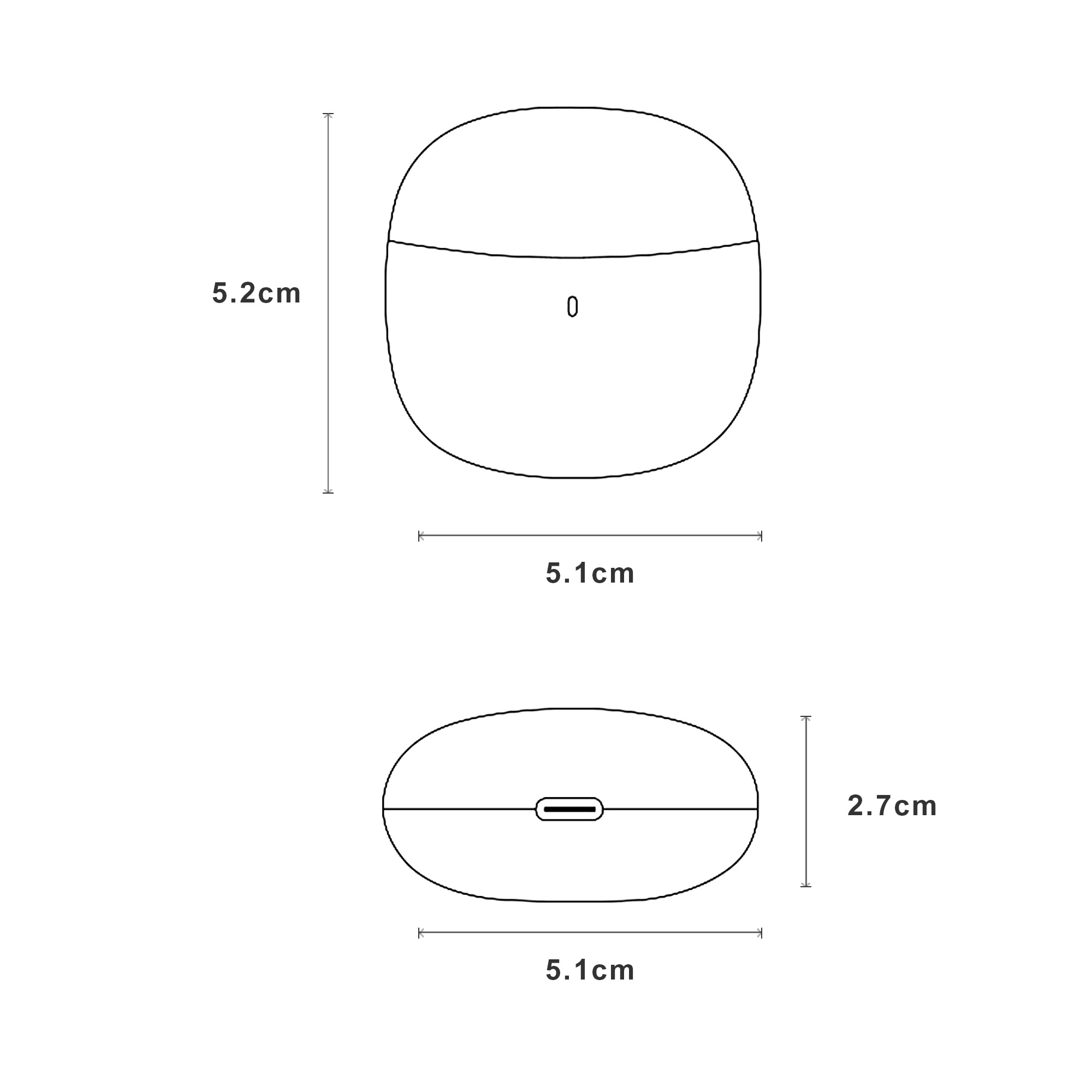 Semi in-Ear Wireless Earbuds - Image 4