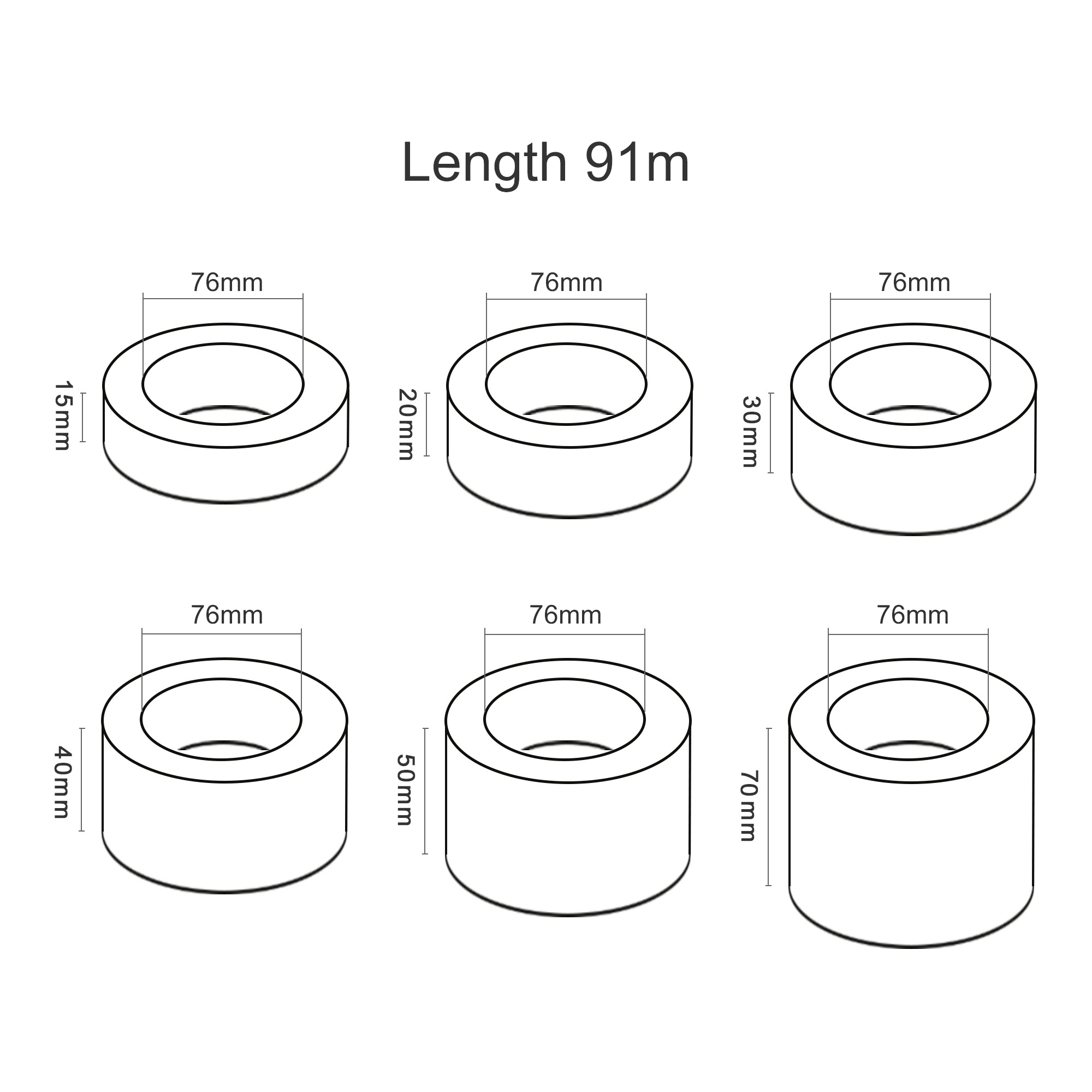 BOPP Transparent Packaging Tape-CMYK Print - Image 3