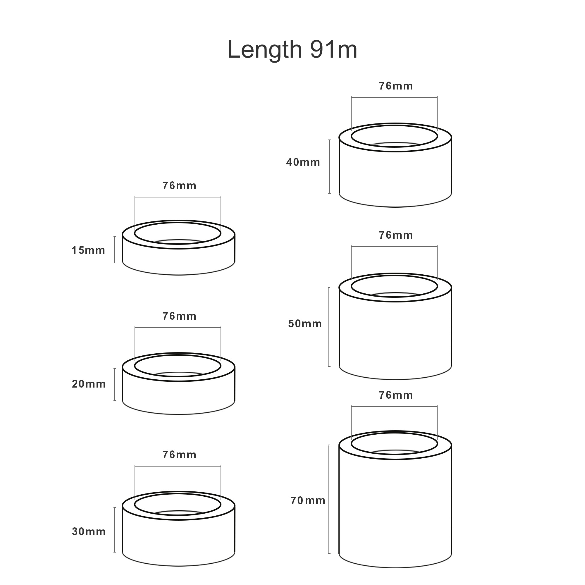 BOPP White Packaging Tape - Image 7
