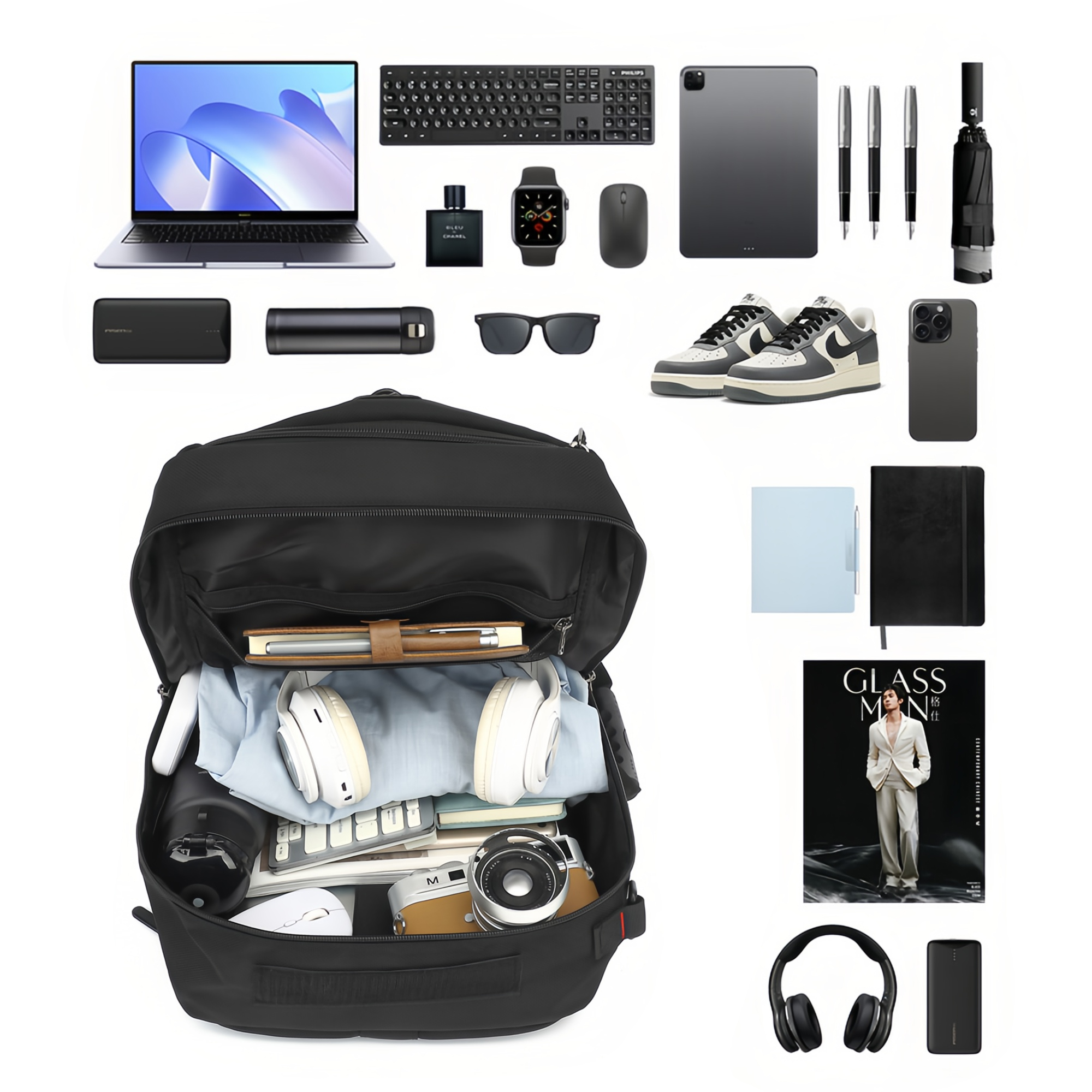 Convertible Backpack Duffel Bag - Image 10