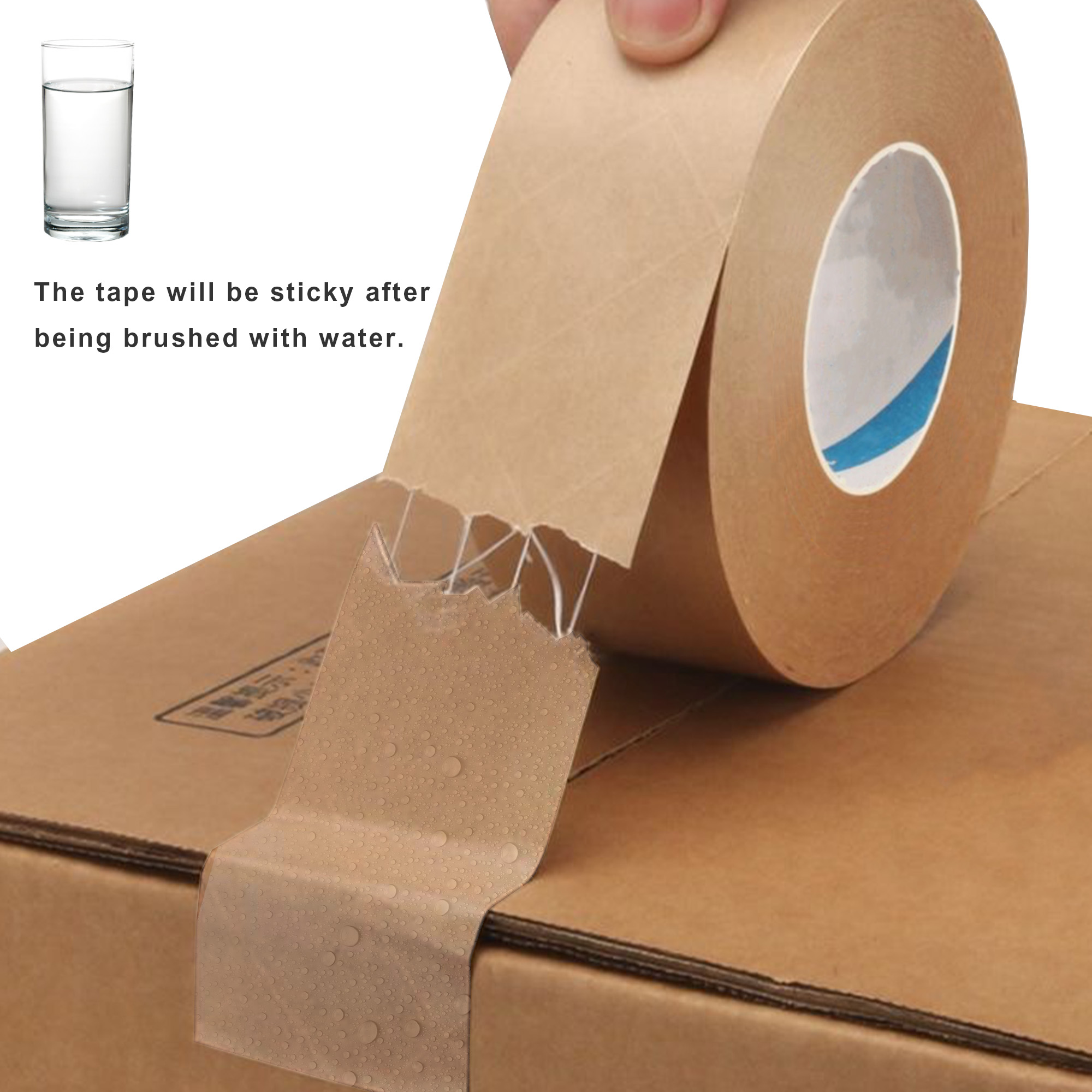 Water Activated Reinforced Kraft Paper Tape - Image 9