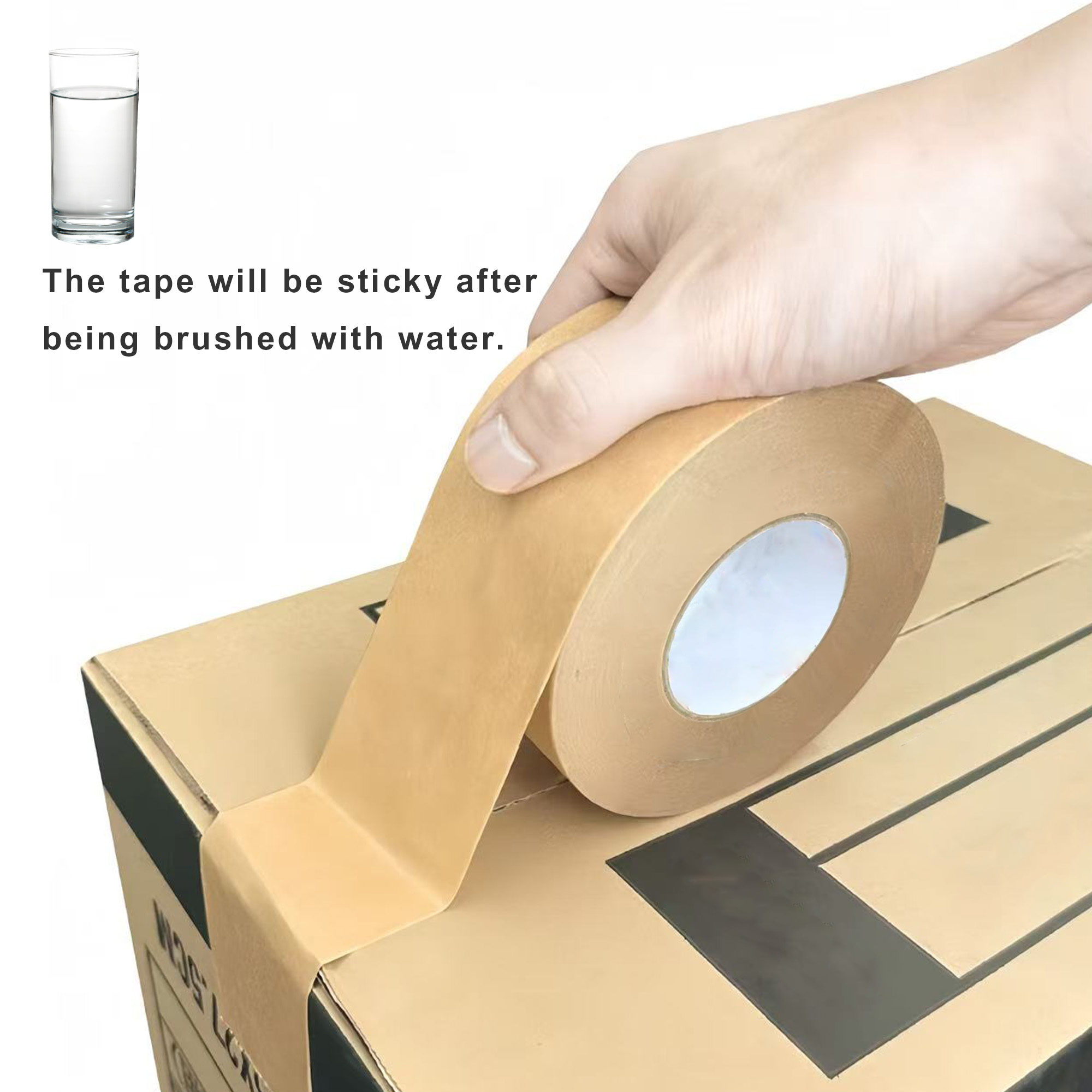 Water Activated Gummed Kraft Paper Tape - Image 9