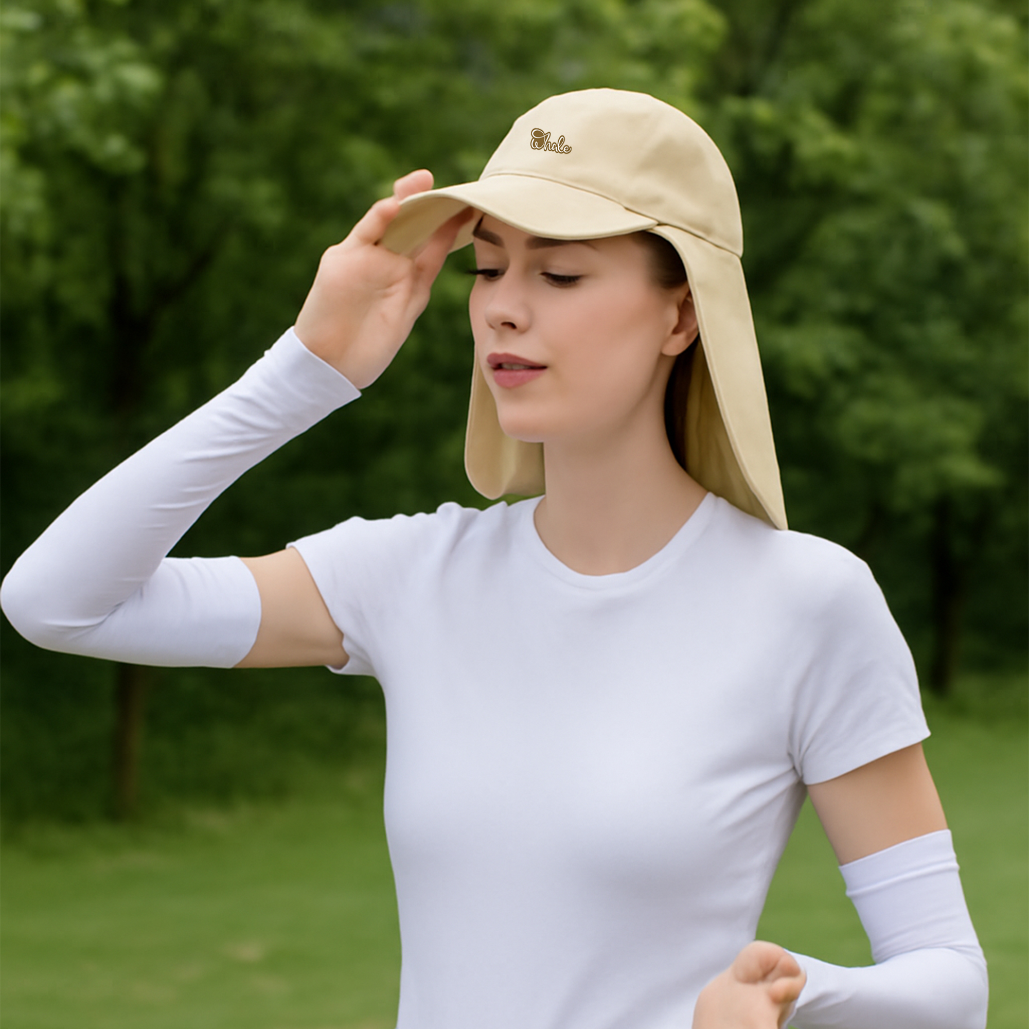 Baseball Cap with Neck Flap - Image 16
