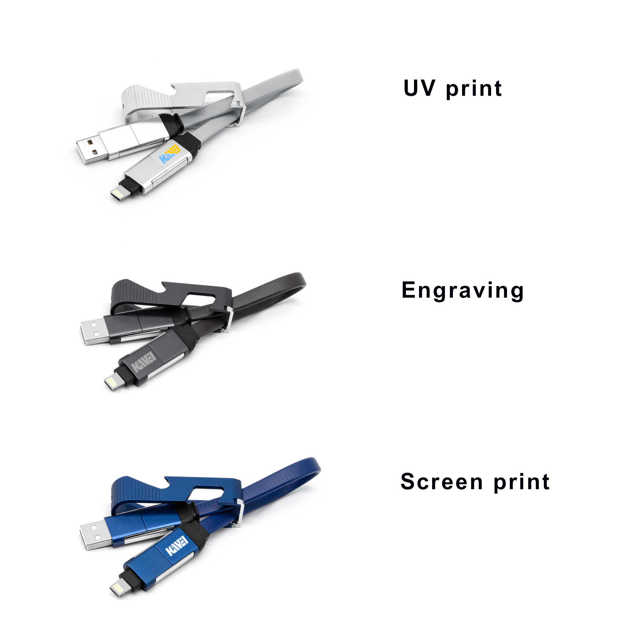 60W Charging Cable with Opener and Phone Stand - Image 6