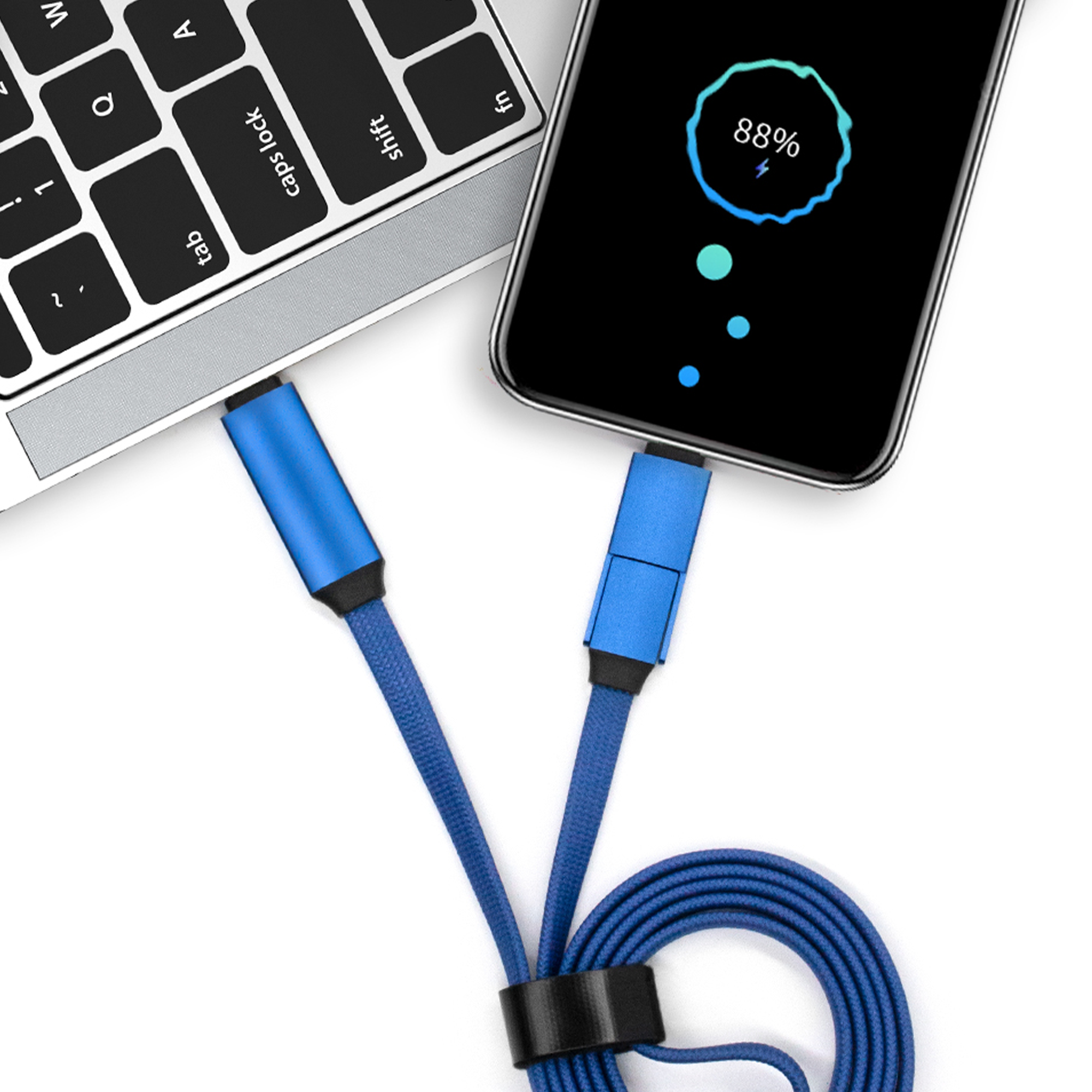 60W Long 3-In-1 Charging Cable - Image 10