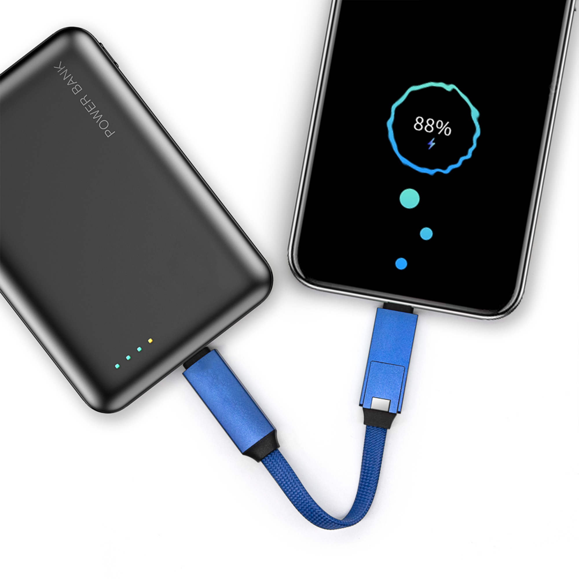 60W 3-In-1 Aluminium Charging Cable - Image 11