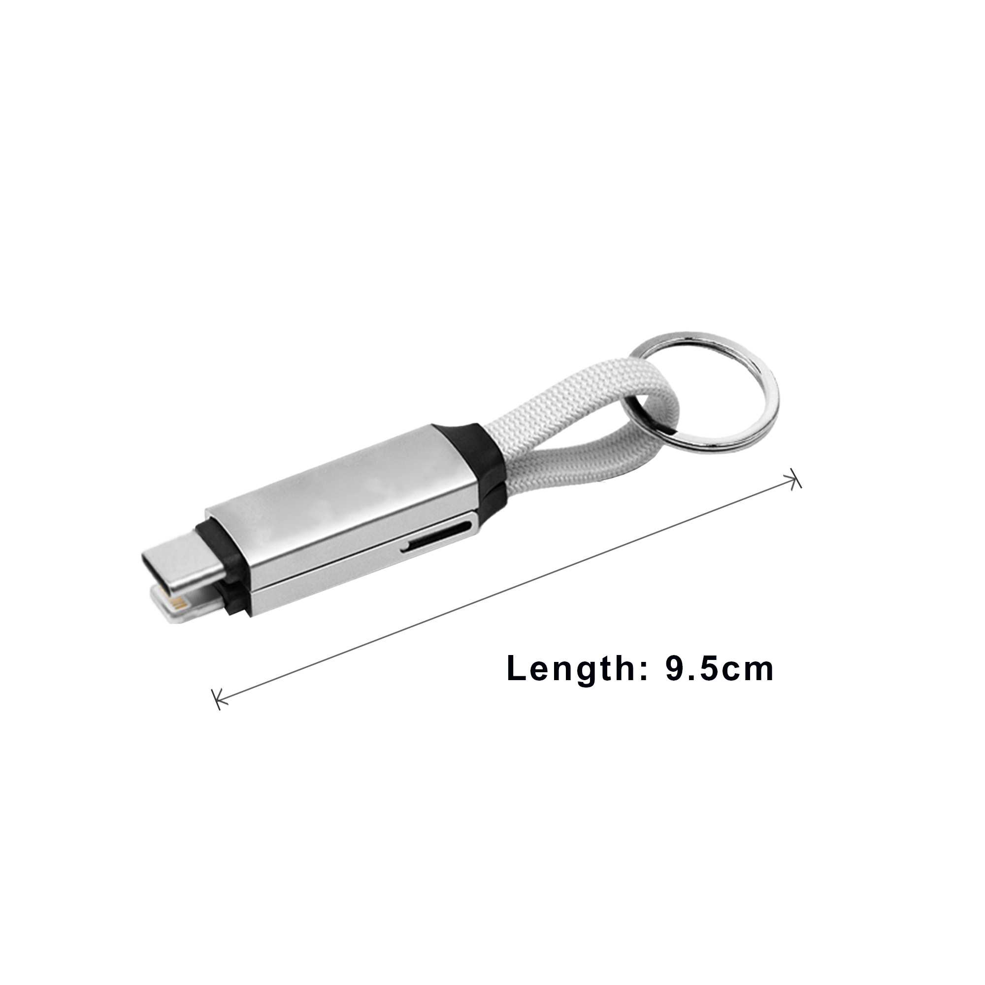 60W 3-In-1 Aluminium Charging Cable - Image 7