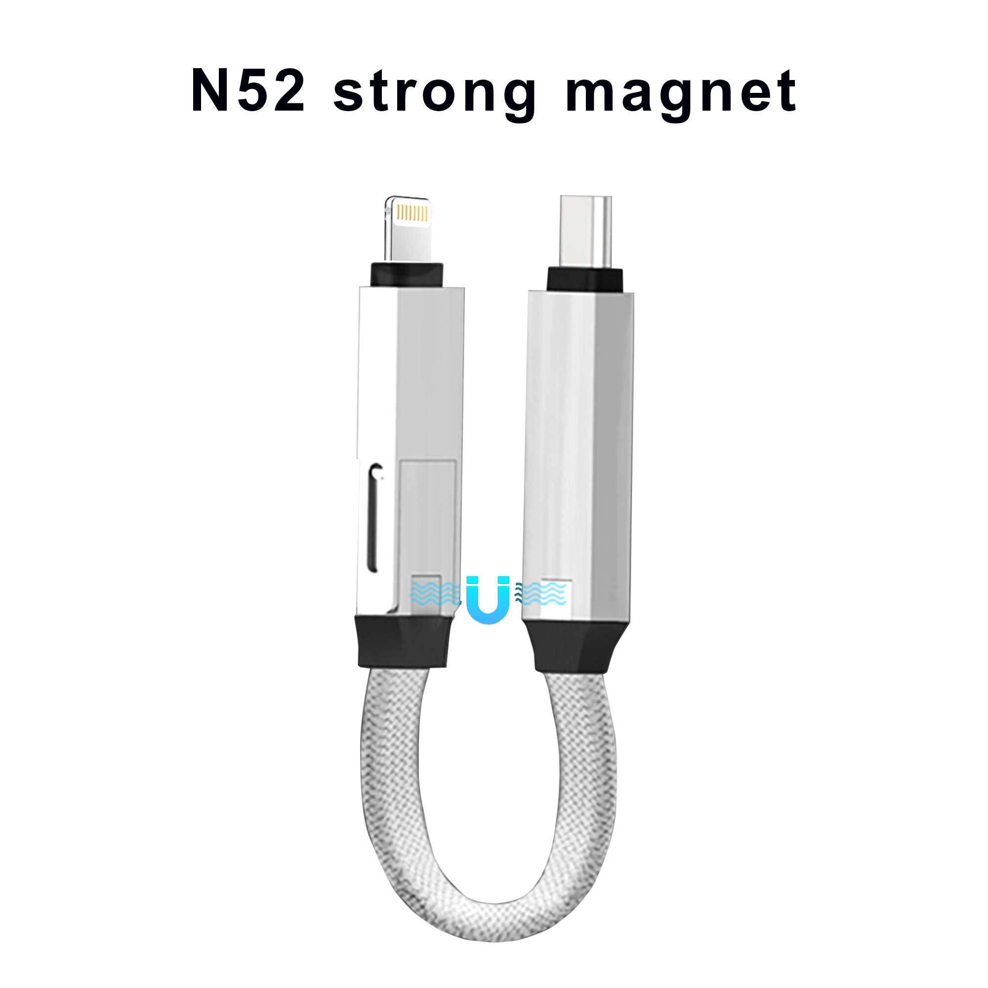 60W 3-In-1 Aluminium Charging Cable - Image 10
