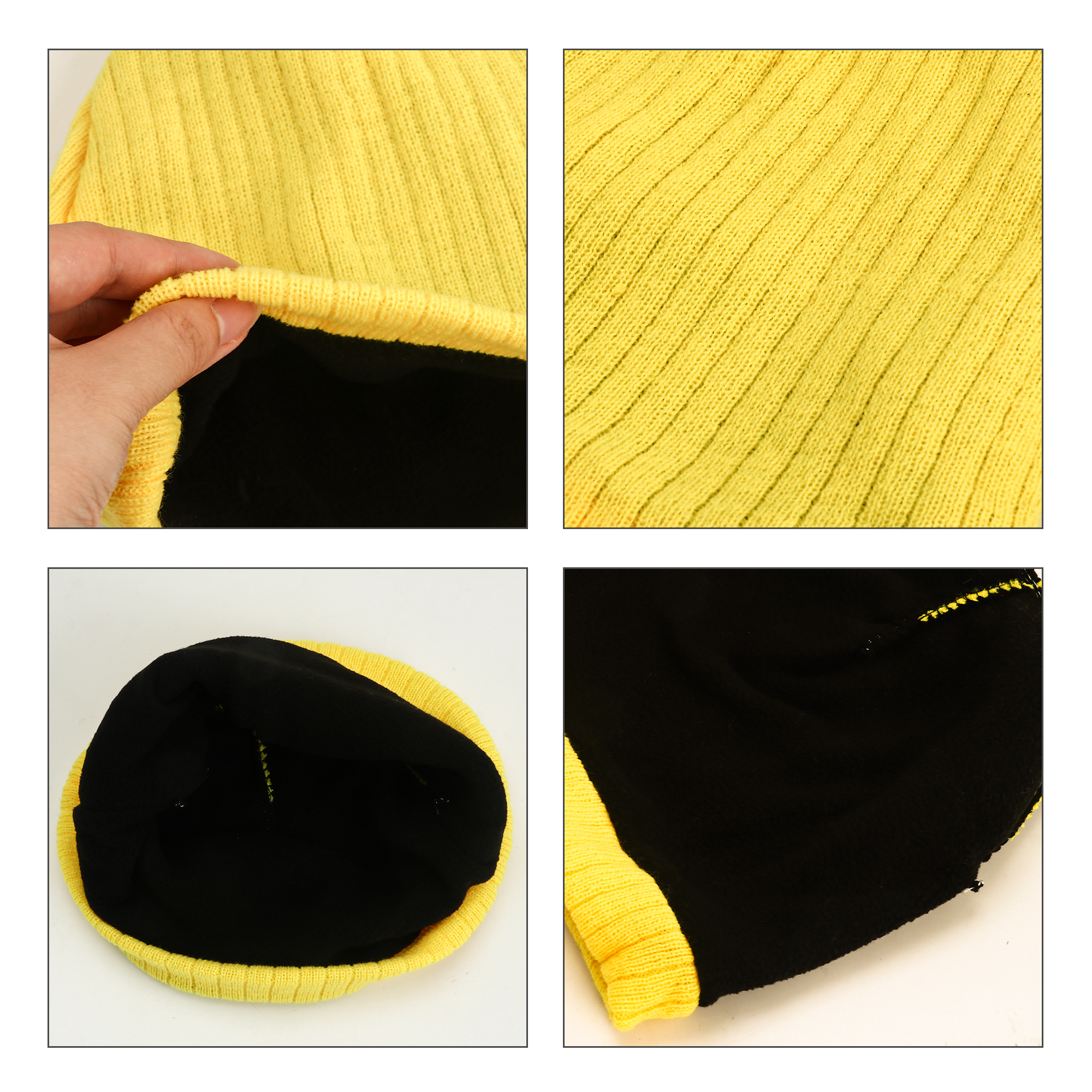Cable Knit Beanie - Image 9