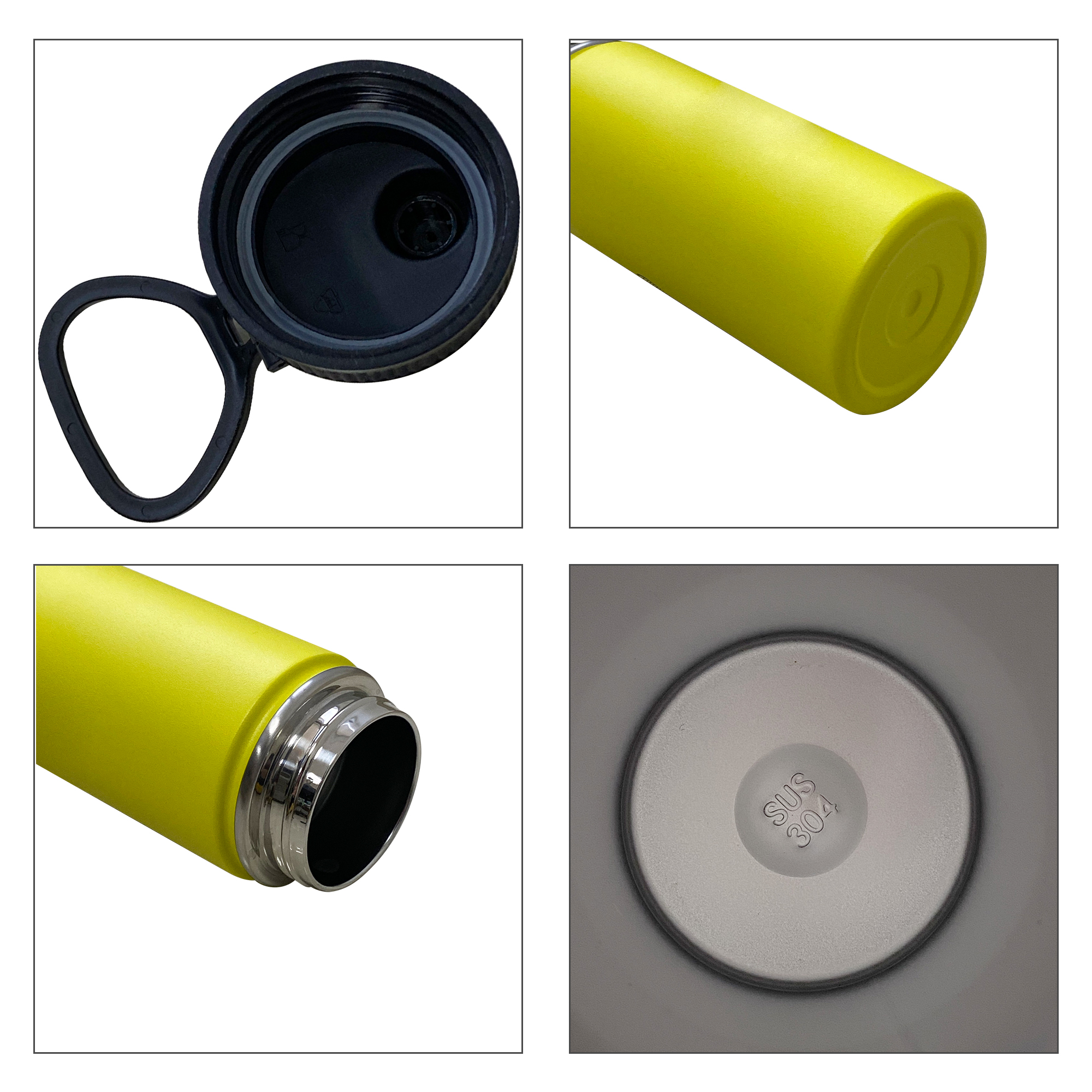 450ML/580ML/800ML Stainless Steel Double Wall Vacuum Drink Bottle with Carry Handle - Image 18