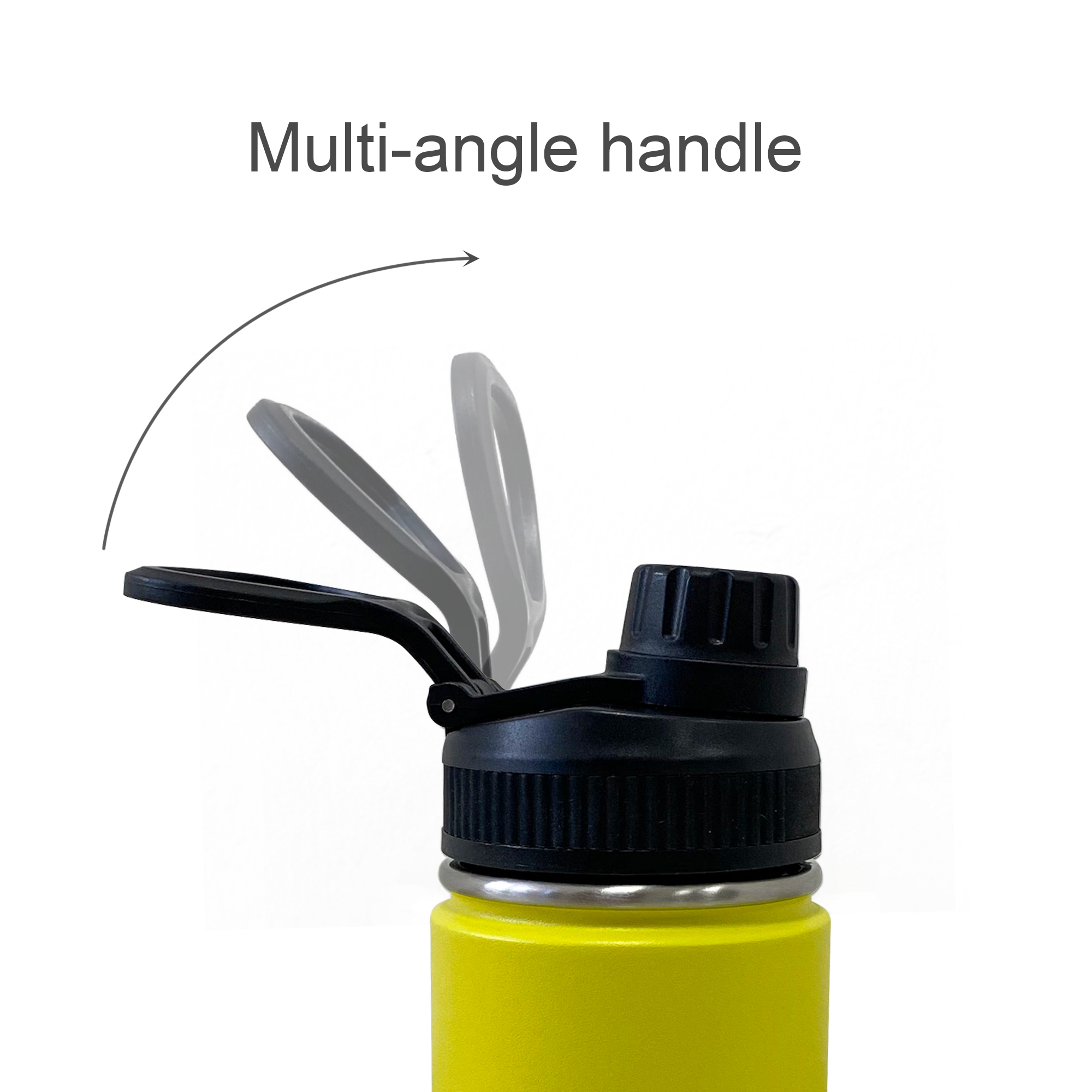 450ML/580ML/800ML Stainless Steel Double Wall Vacuum Drink Bottle with Carry Handle - Image 17