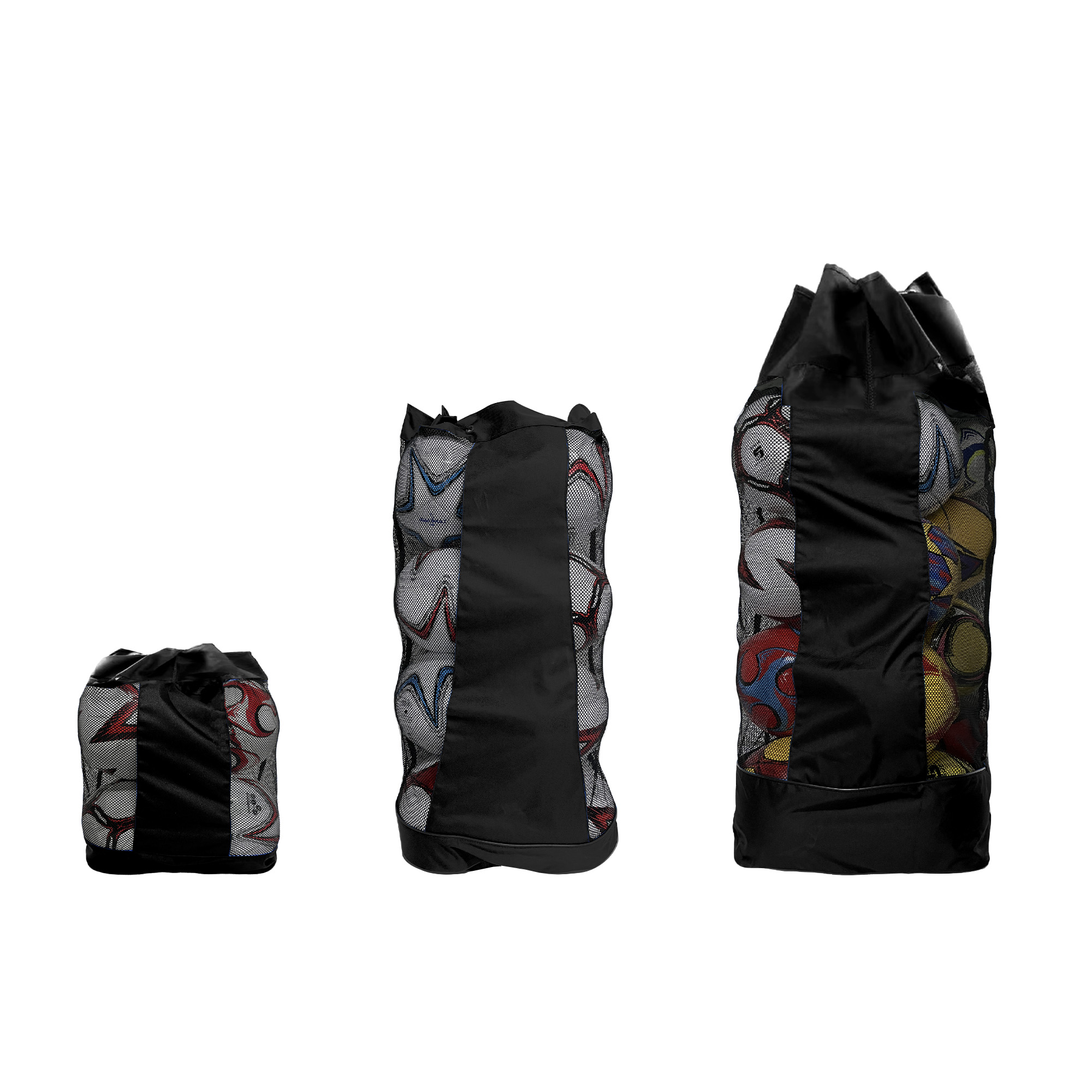 Drawstring Mesh Ball Bag - Image 2