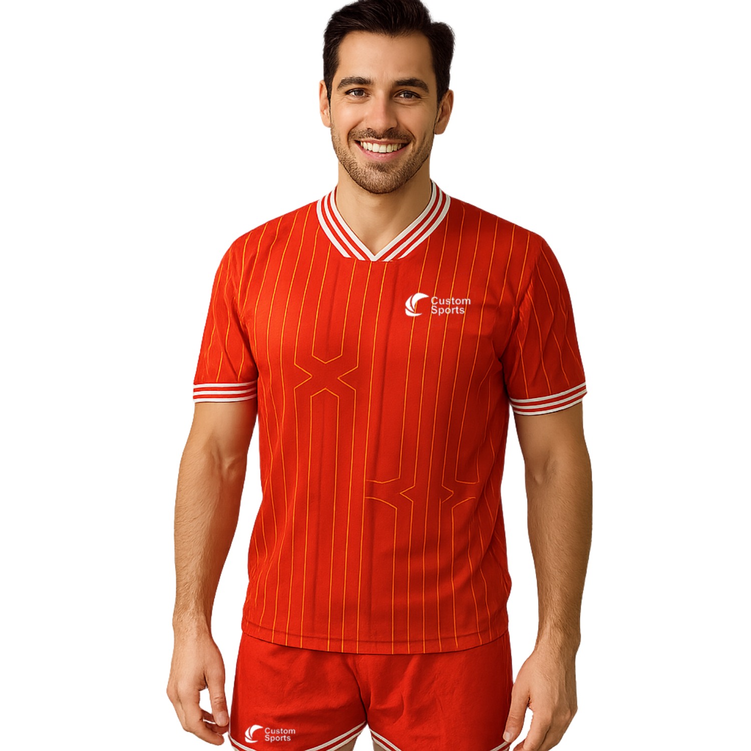 100% Polyester Sublimated Breathable Sport Shorts - Image 2